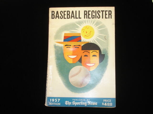 1957 Edition of The Sporting News' Baseball Register EX