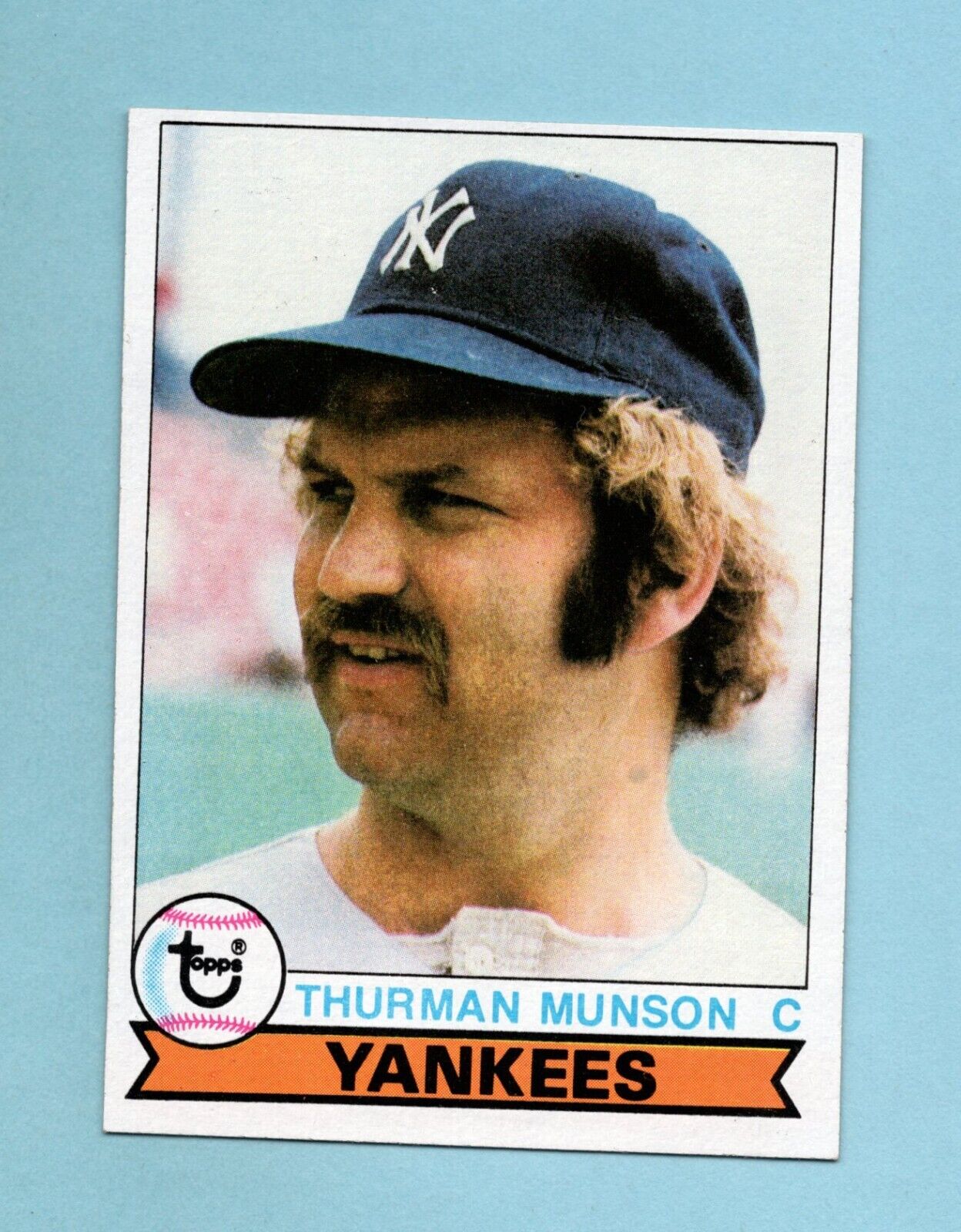1979 Topps #310 Thurman Munson New York Yankees Baseball Card NM