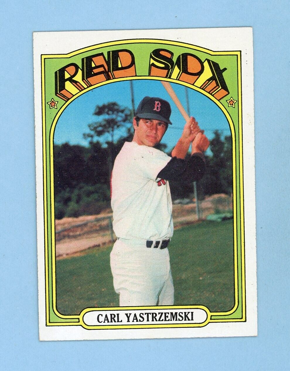 1972 Topps #37 Carl Yastrzemski Boston Red Sox Baseball Card Ex/Mt