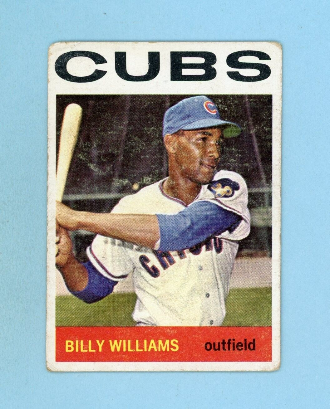 1964 Topps #175 Billy Williams Chicago Cubs Baseball Card Low Grade