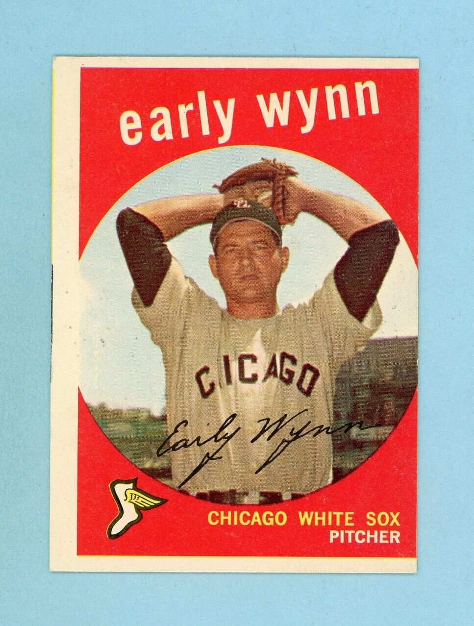 1959 Topps #260 Early Wynn Chicago White Sox Baseball Card Ex/Mt - NM o/c