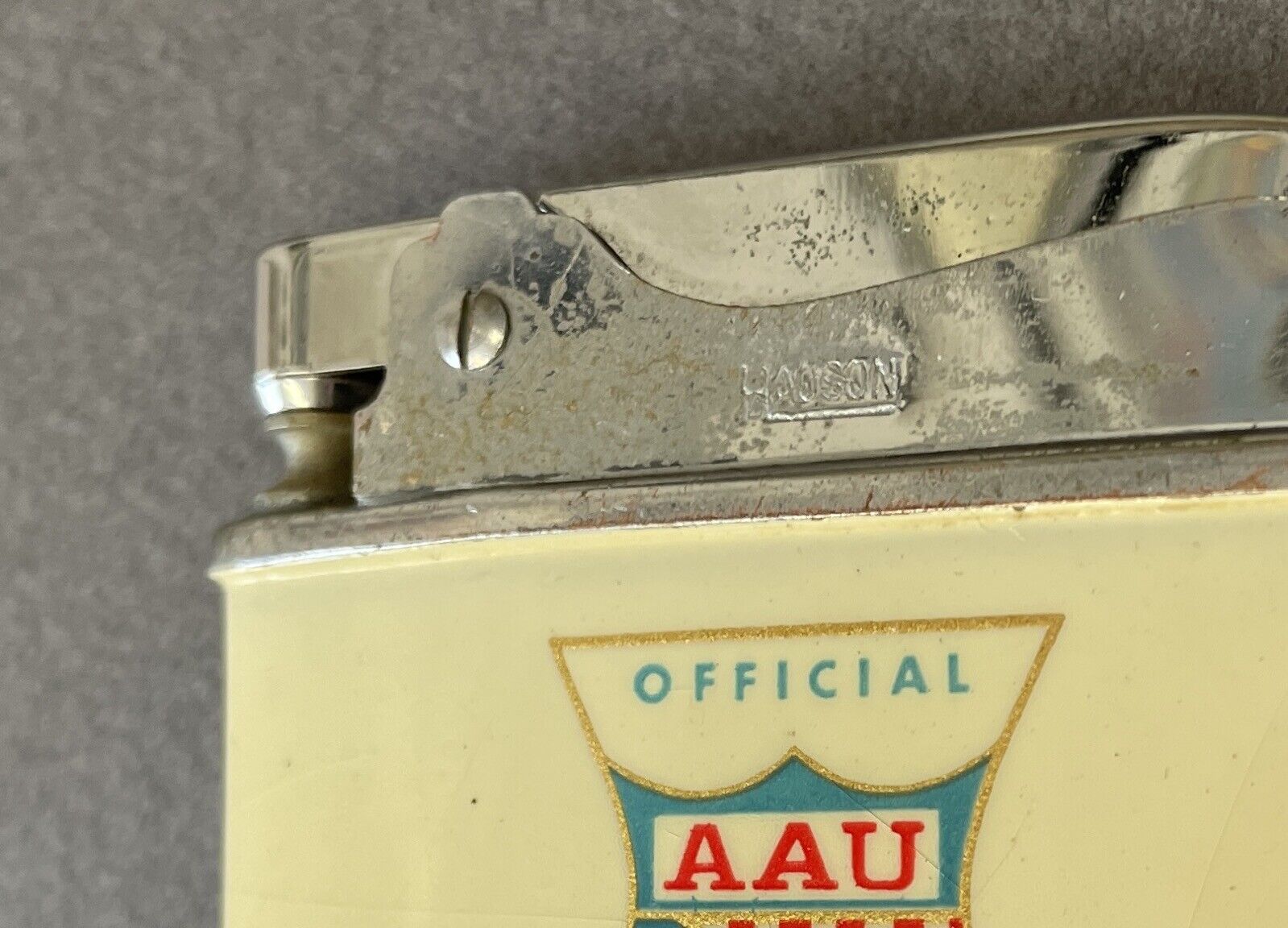 National A.A.U. April 1960 Cigarette Lighter • 18 yr old Cassius Clay Wins