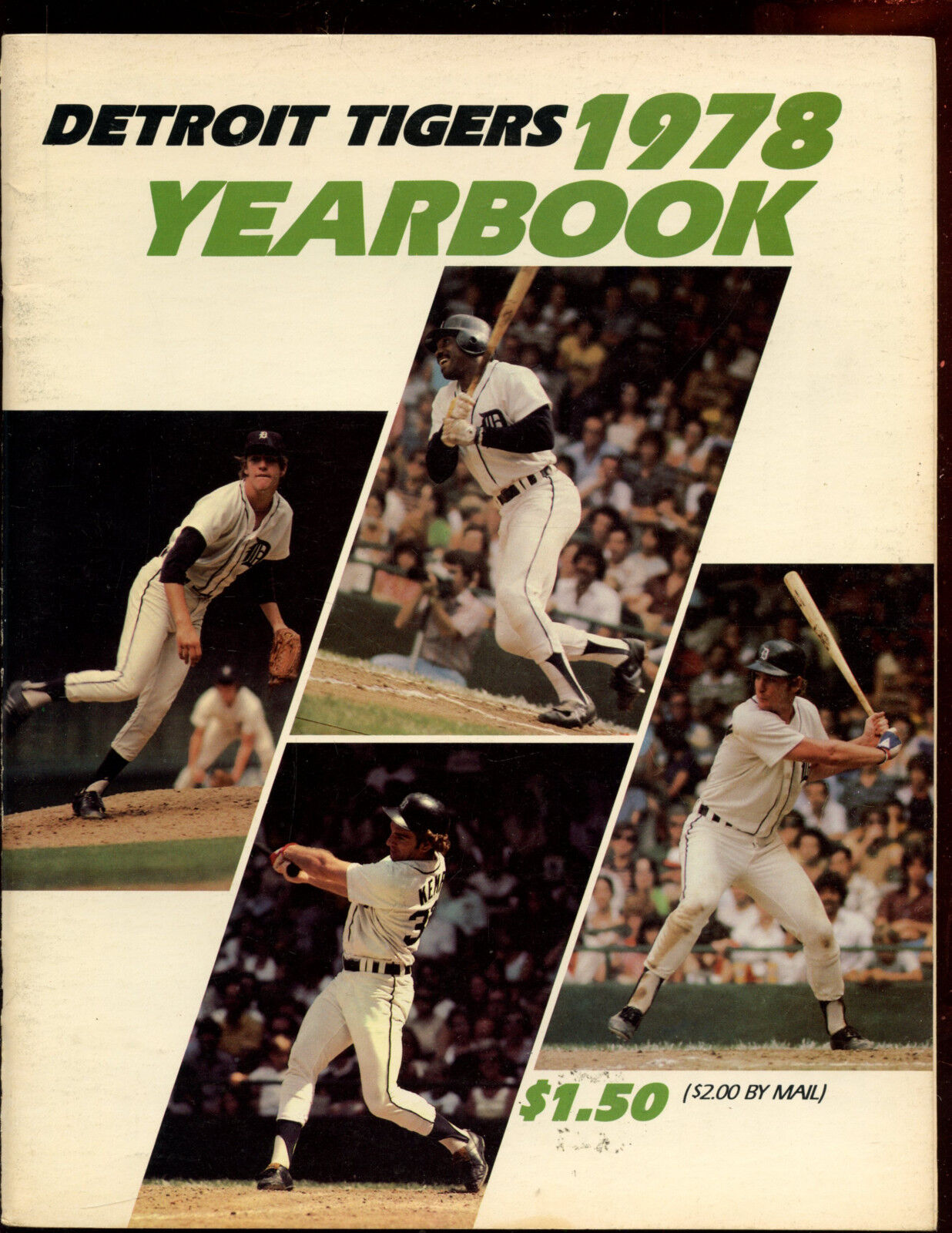 1978 Detroit Tigers MLB Baseball Yearbook EXMT