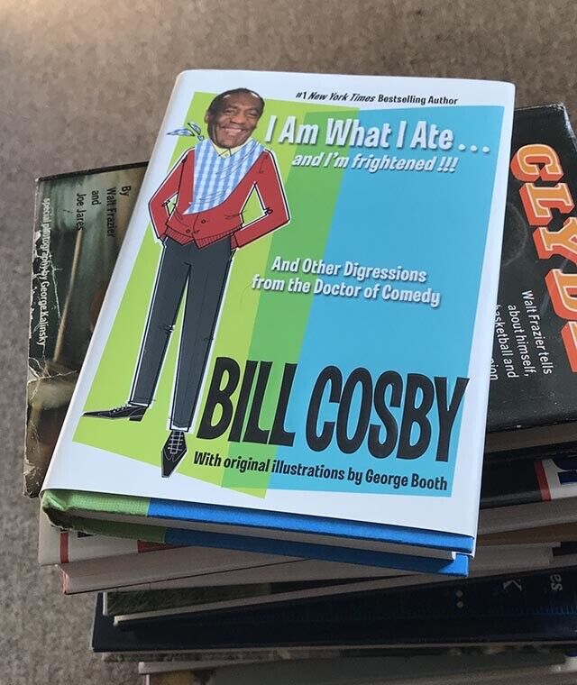 Bill Cosby Signed Book “I Am What I Ate” Auto with B&E Hologram