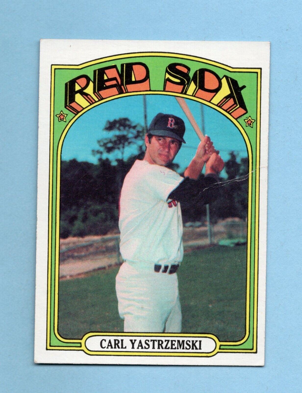 1972 Topps #37 Carl Yastrzemski Boston Red Sox Baseball Card Low Grade