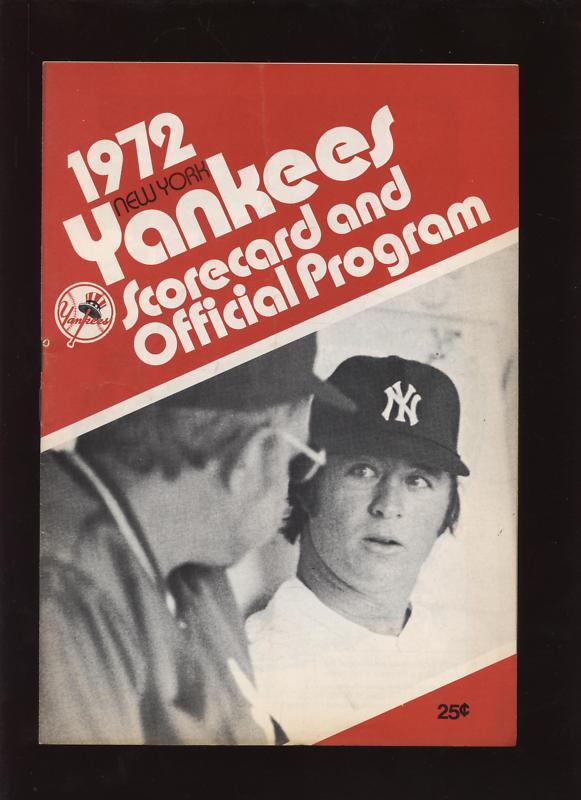 1968/73 New York Yankee Programs 9 Different VGEX/EX+