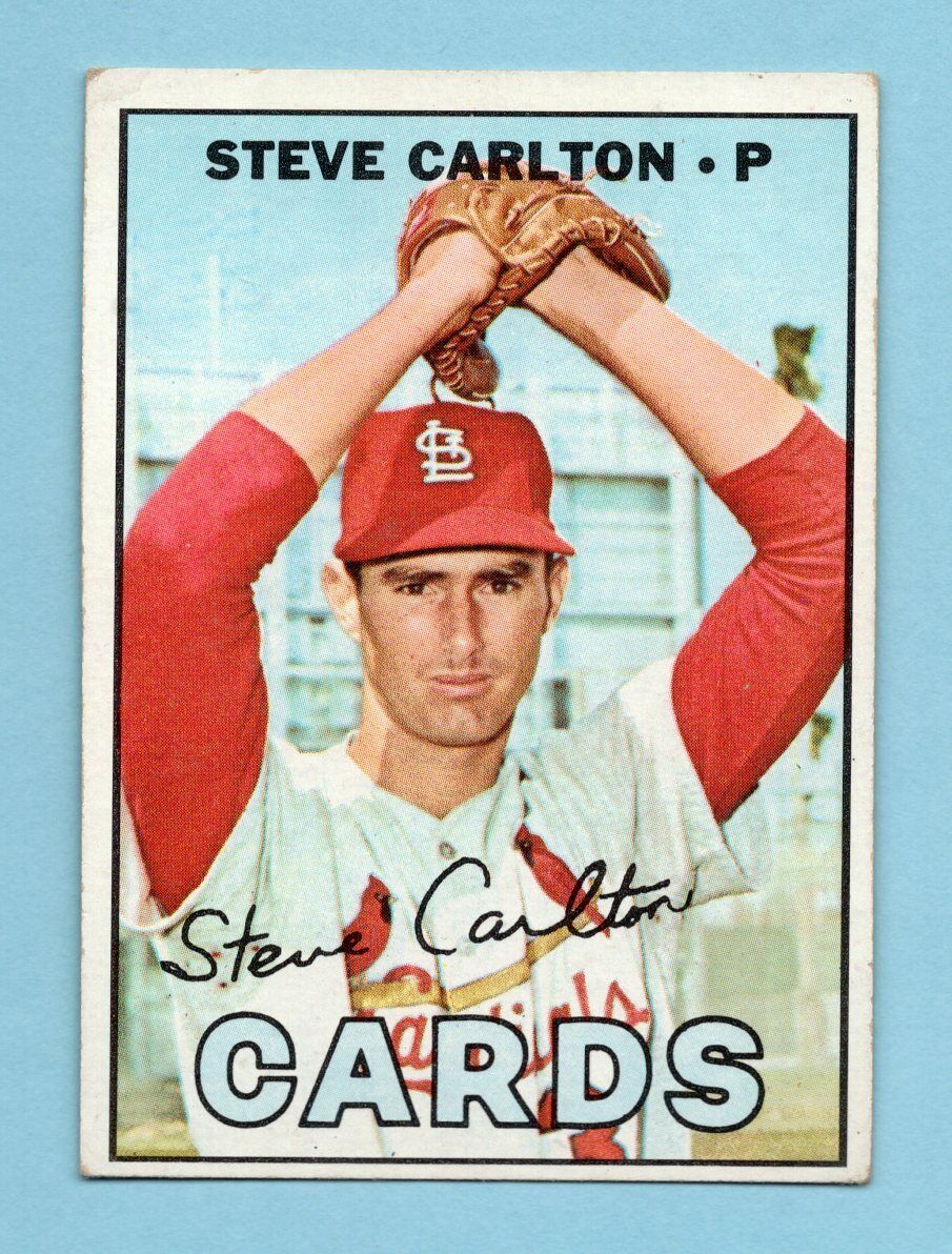 1967 Topps #146 Steve Carlton St. Louis Cardinals Baseball Card EX 