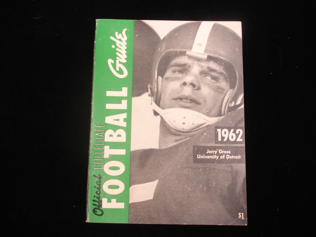 1962 Official NCAA Football Guide - Jerry Gross Cover