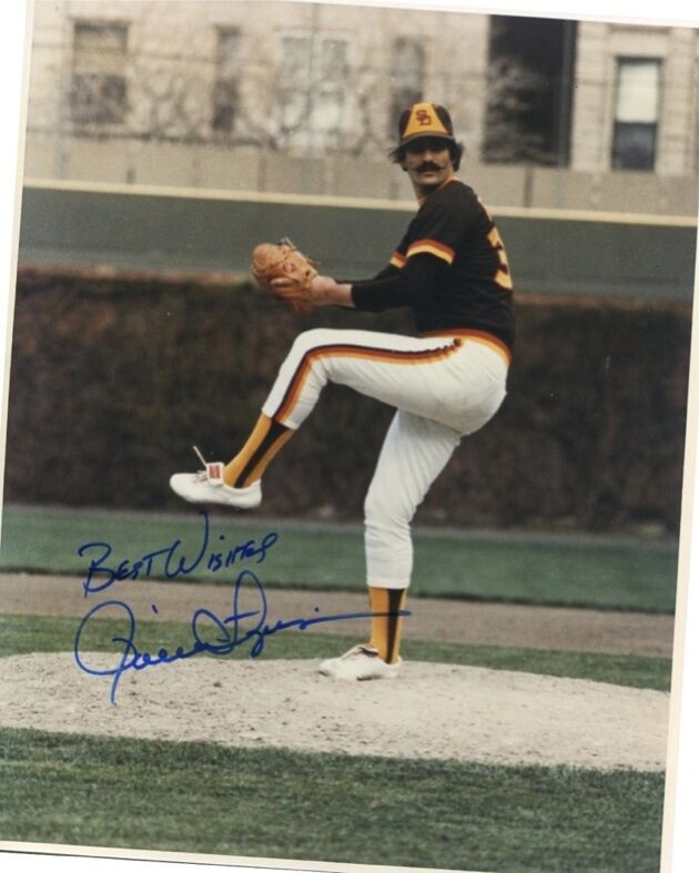 Rollie Fingers 8X10 Color Auto Padres PSA/DNA