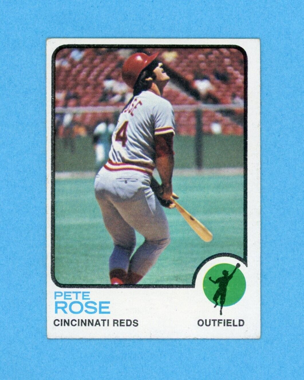 1973 Topps #130 Pete Rose Cincinnati Reds Baseball Card EX+