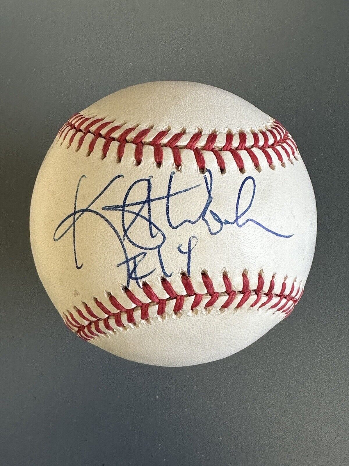 Kent Hrbek #14 Minnesota Twins SIGNED Official AL Budig Baseball w/ hologram