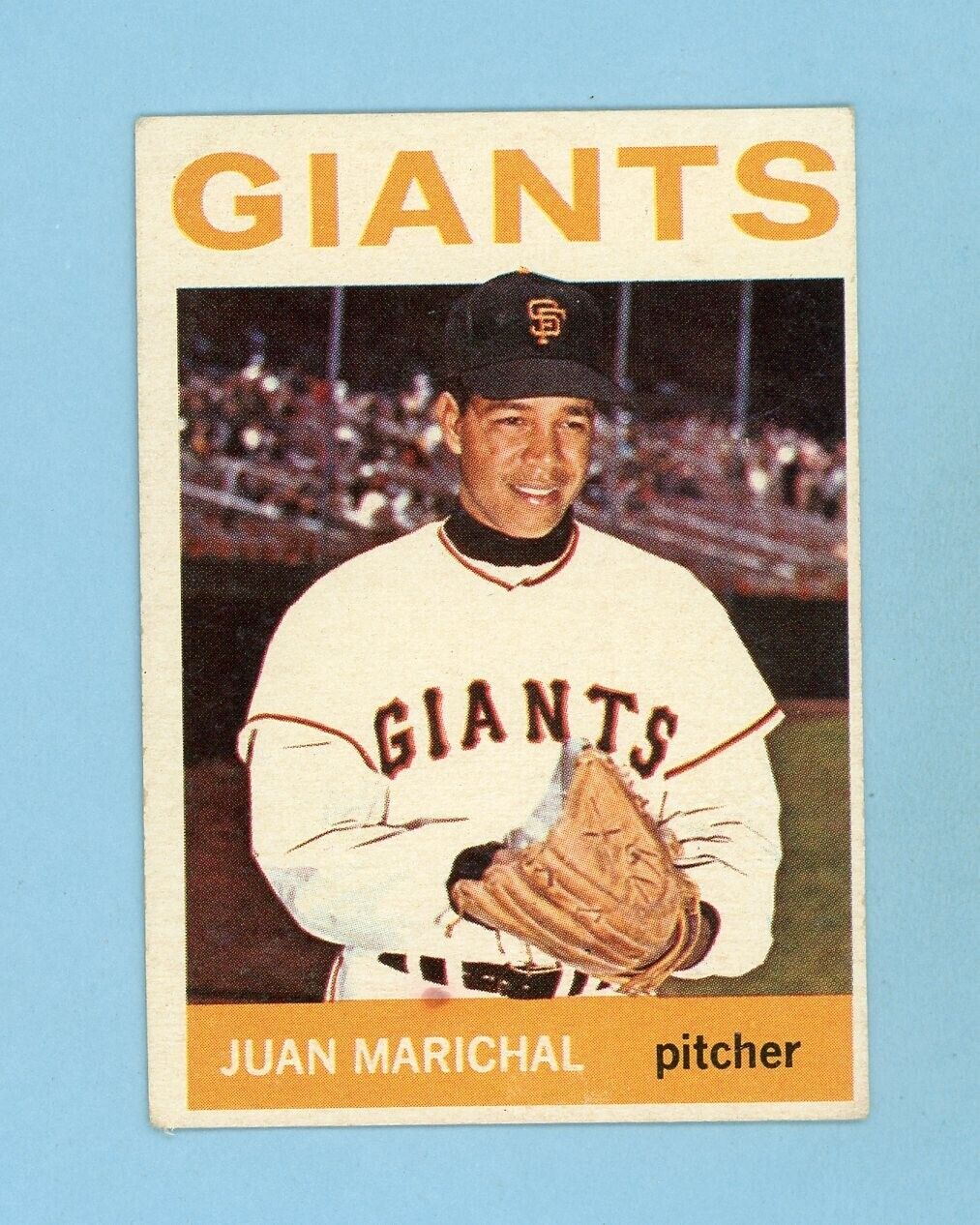 1964 Topps #280 Juan Marichal San Francisco Giants Baseball Card EX o/c wrks bk