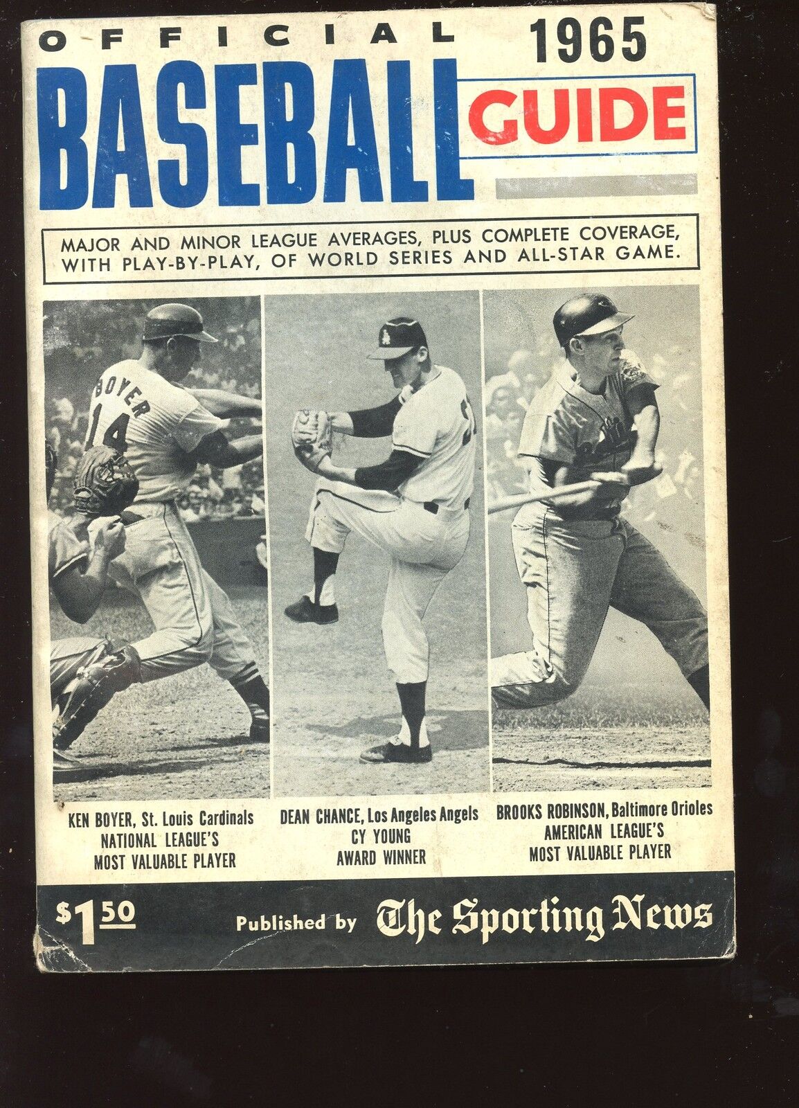 1964 The Sporting News Baseball Guide EX+