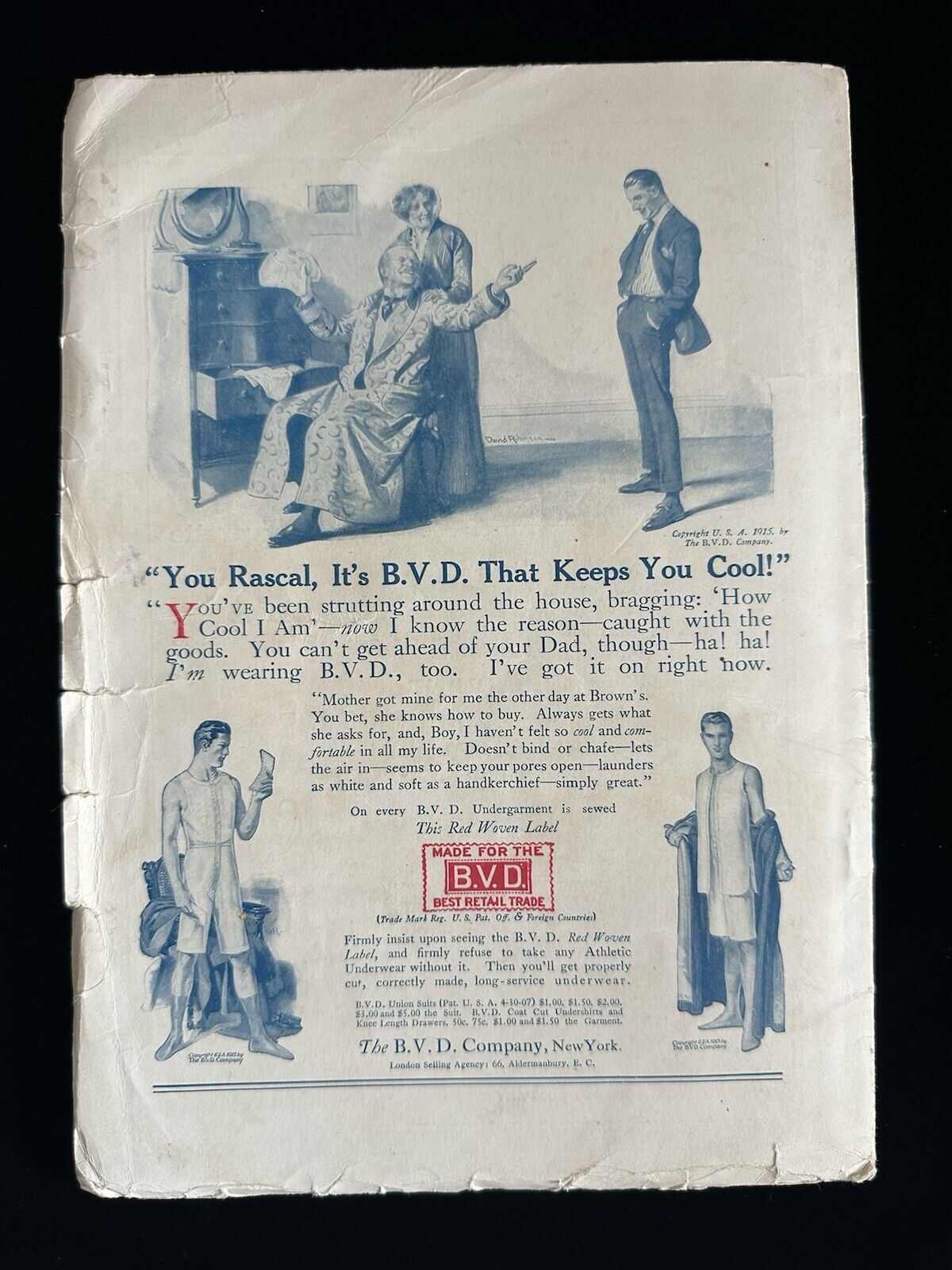 Original June 1915 Baseball Magazine Complete Publication - RARE