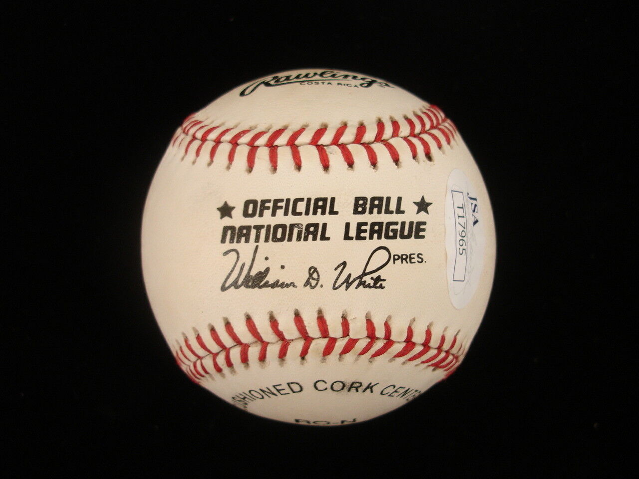 Moose Skowron Autographed National League Baseball - JSA 