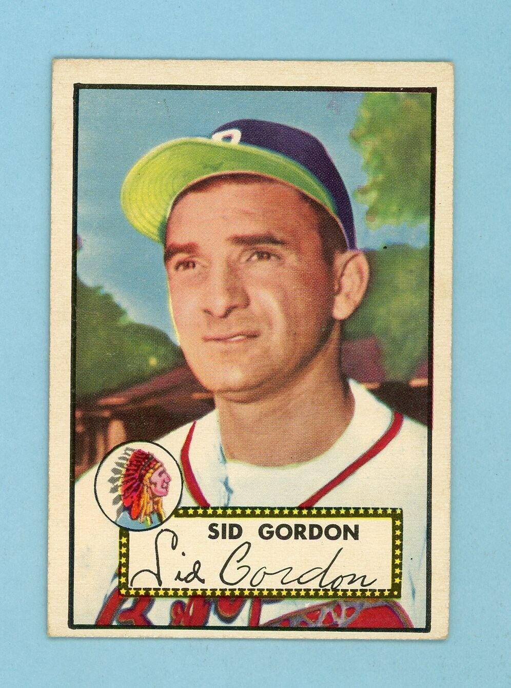 1952 Topps #267 Sid Gordon Boston Braves Baseball Card EX - EX+