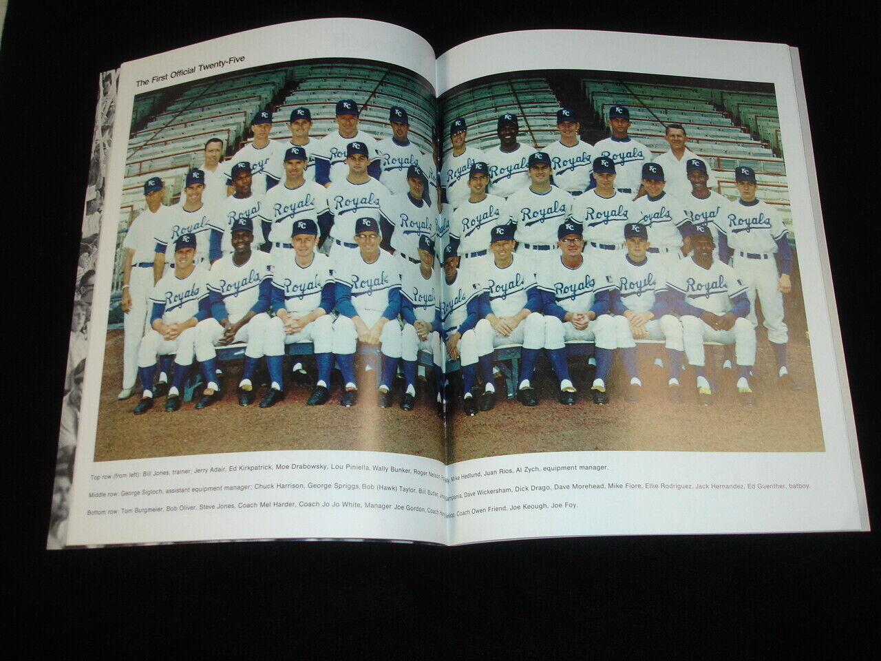 1969 Kansas City Royals Inaugural First Year MLB Baseball Yearbook EX-MT