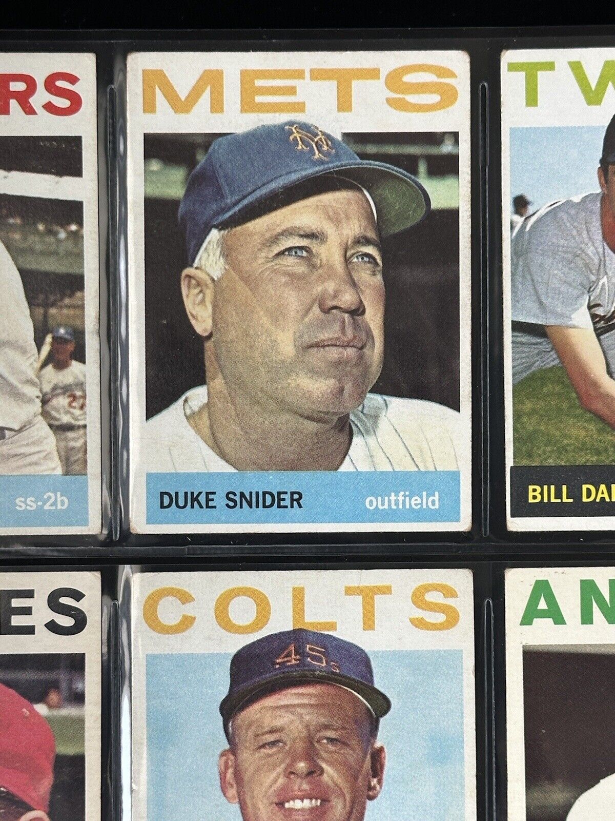 1964 Topps Baseball Complete Set of 587 VG to EX+ w/ Mantle Koufax Mays Niekro