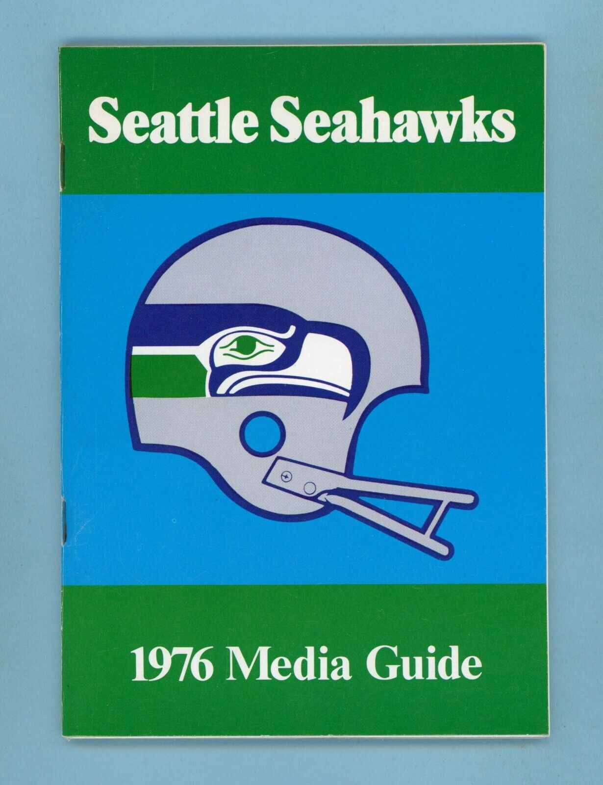 1976 Seattle Seahawks Media Guide Inaugural Season