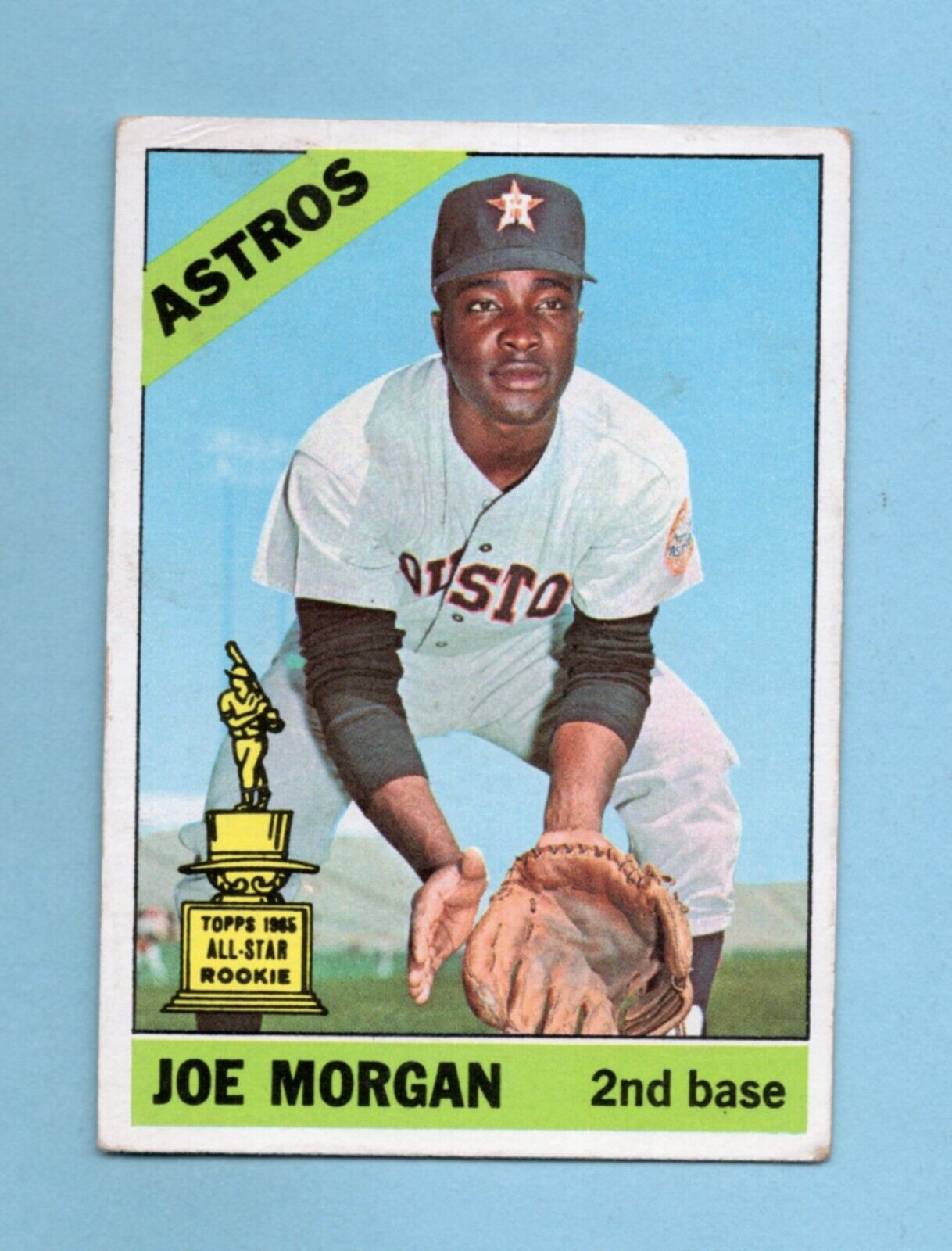 1966 Topps #195 Joe Morgan Houston Astros Baseball Card Vg/Ex ap lwcat