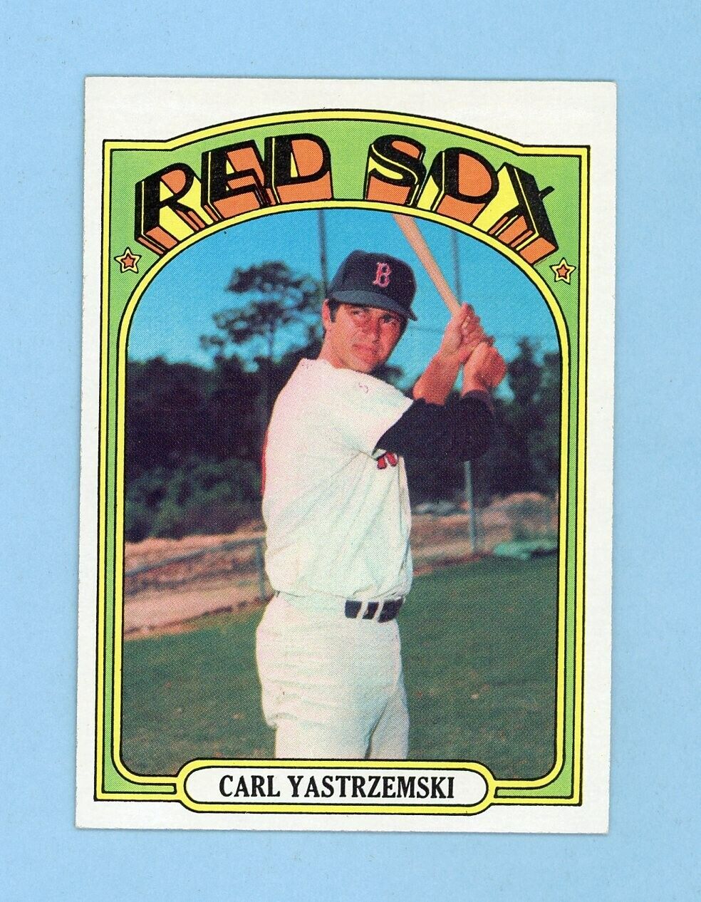 1972 Topps #37 Carl Yastrzemski Boston Red Sox Baseball Card NM