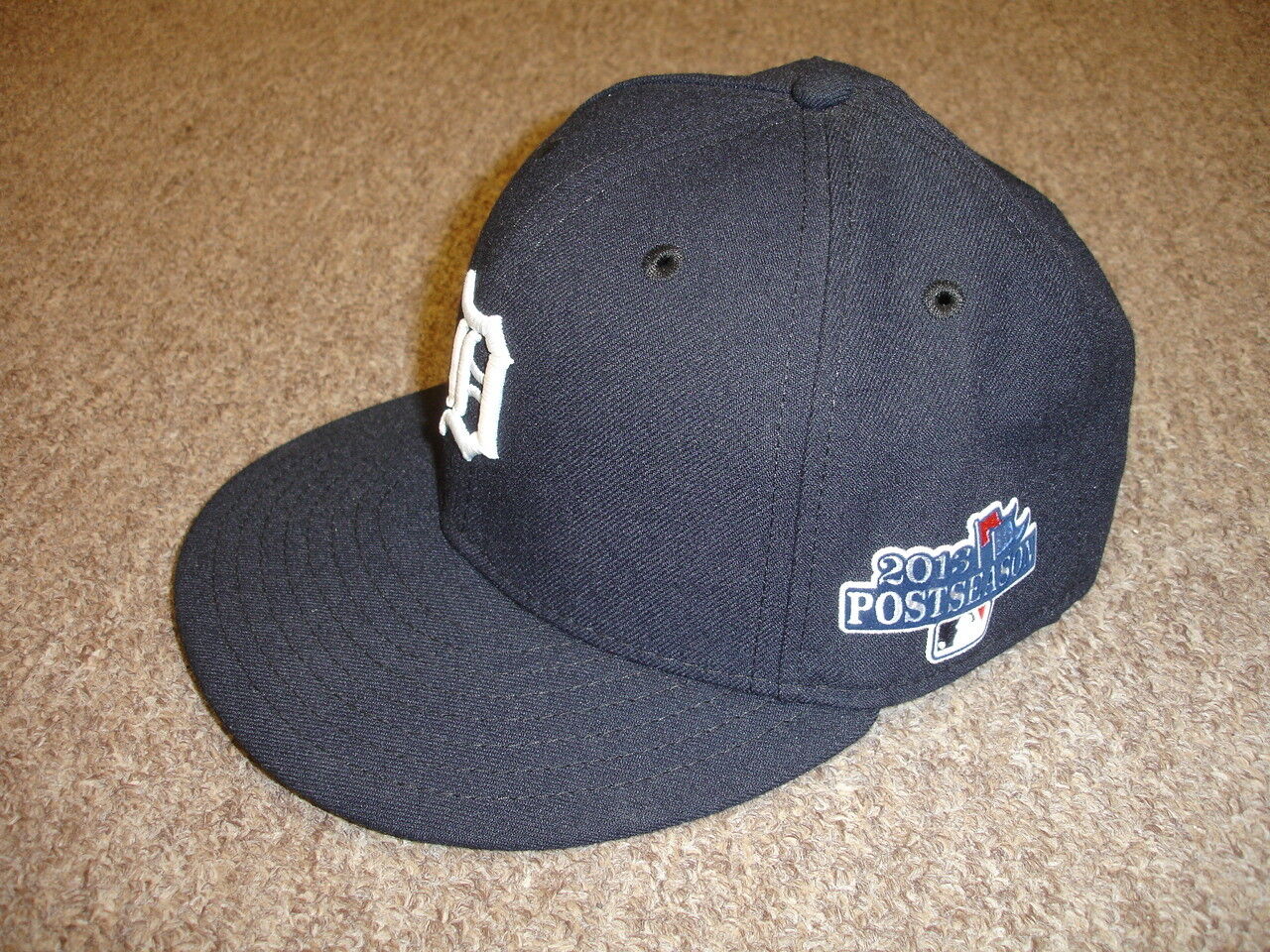 2013 Rafael Belliard Detroit Tigers Game Used Coaches Hat #17 Postseason Patch