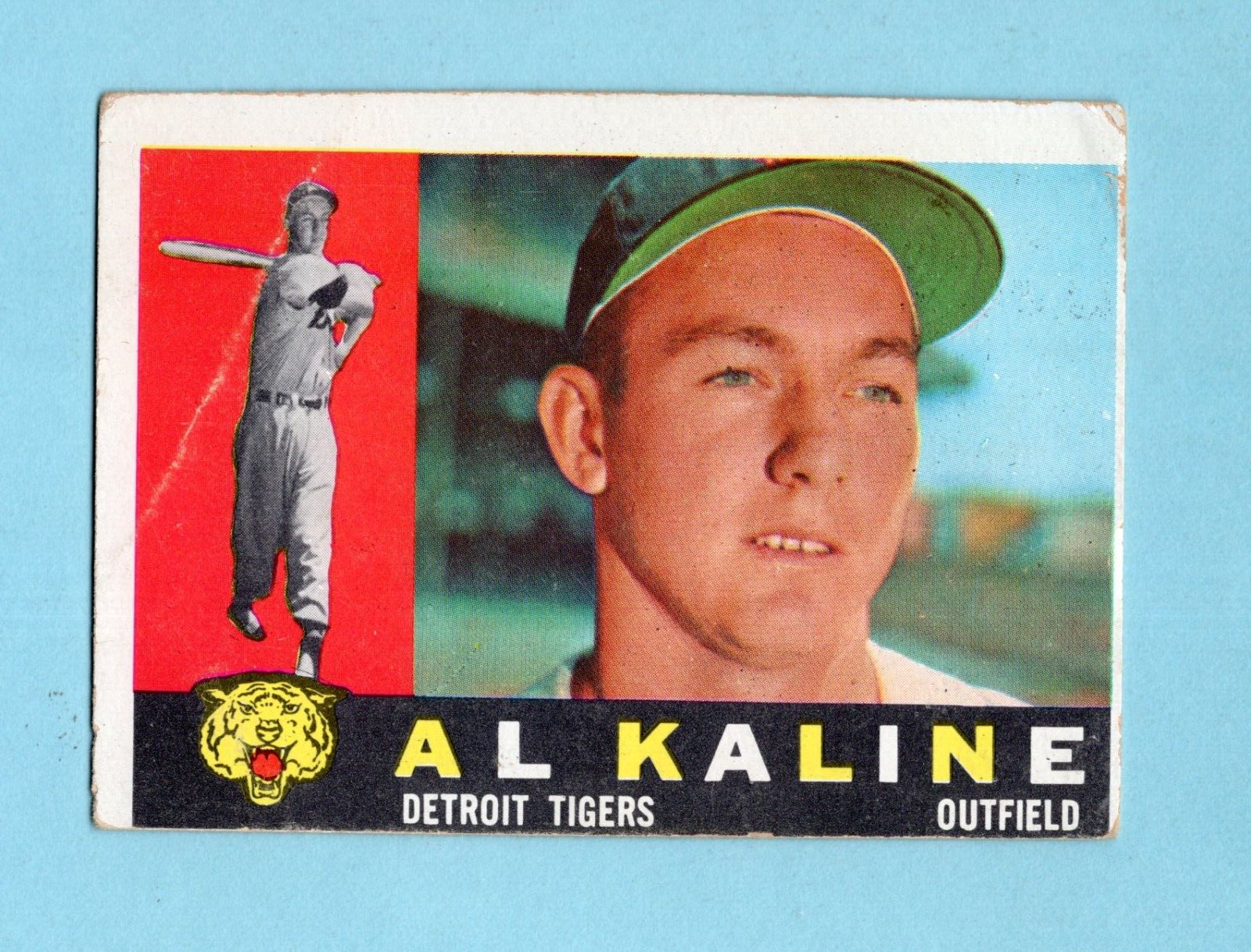 1960 Topps #50 Al Kaline Detroit Tigers Baseball Card Low Grade