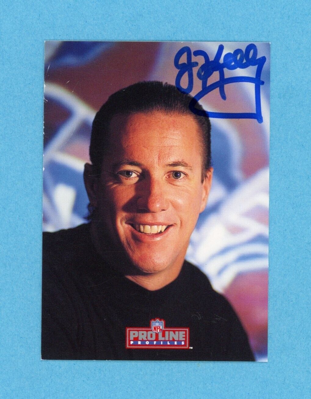 Jim Kelly Buffalo Bills 1992 Pro Line Profiles #432 Autographed Football Card