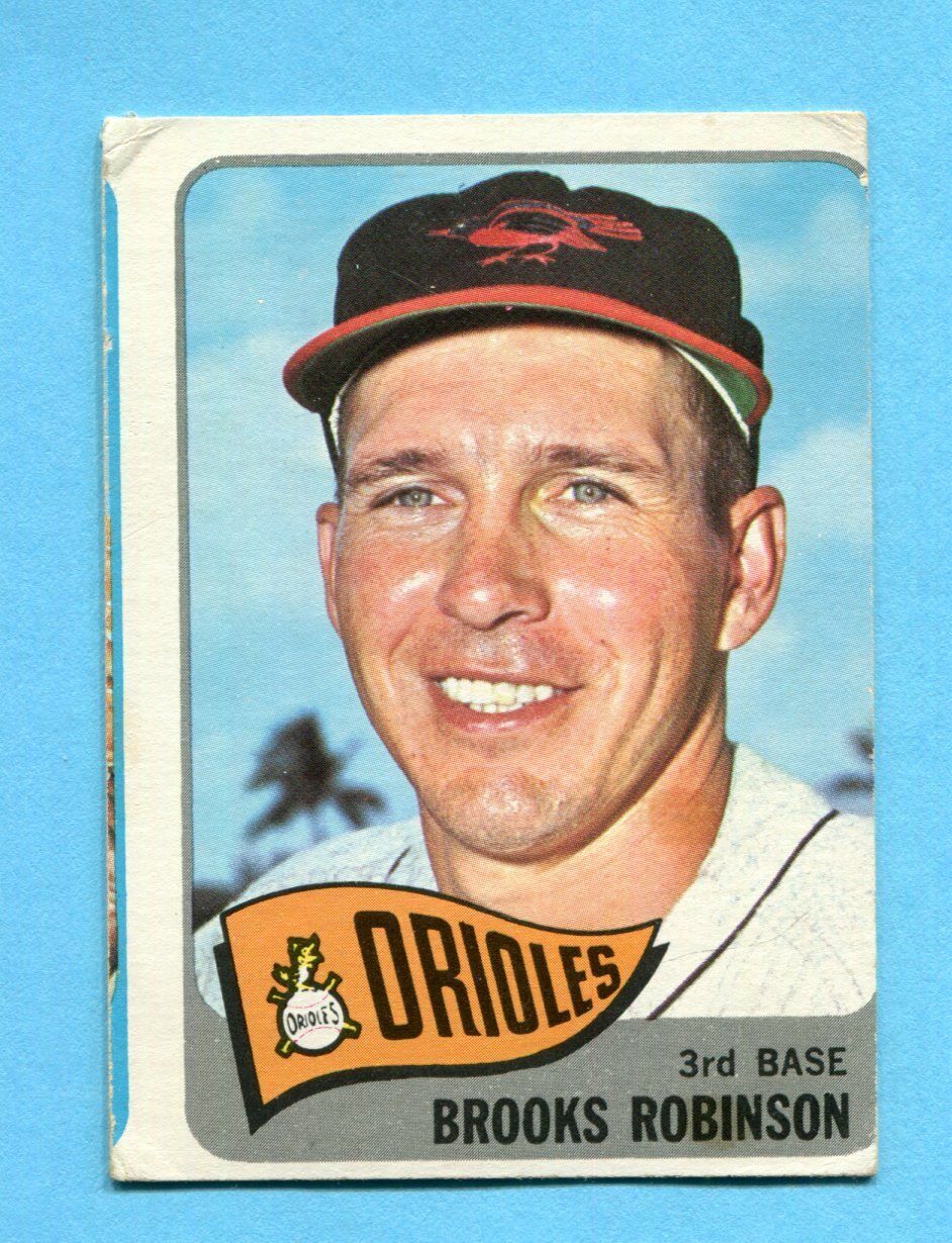 1965 Topps #150 Brooks Robinson Baltimore Orioles Baseball Card VG+ o/c