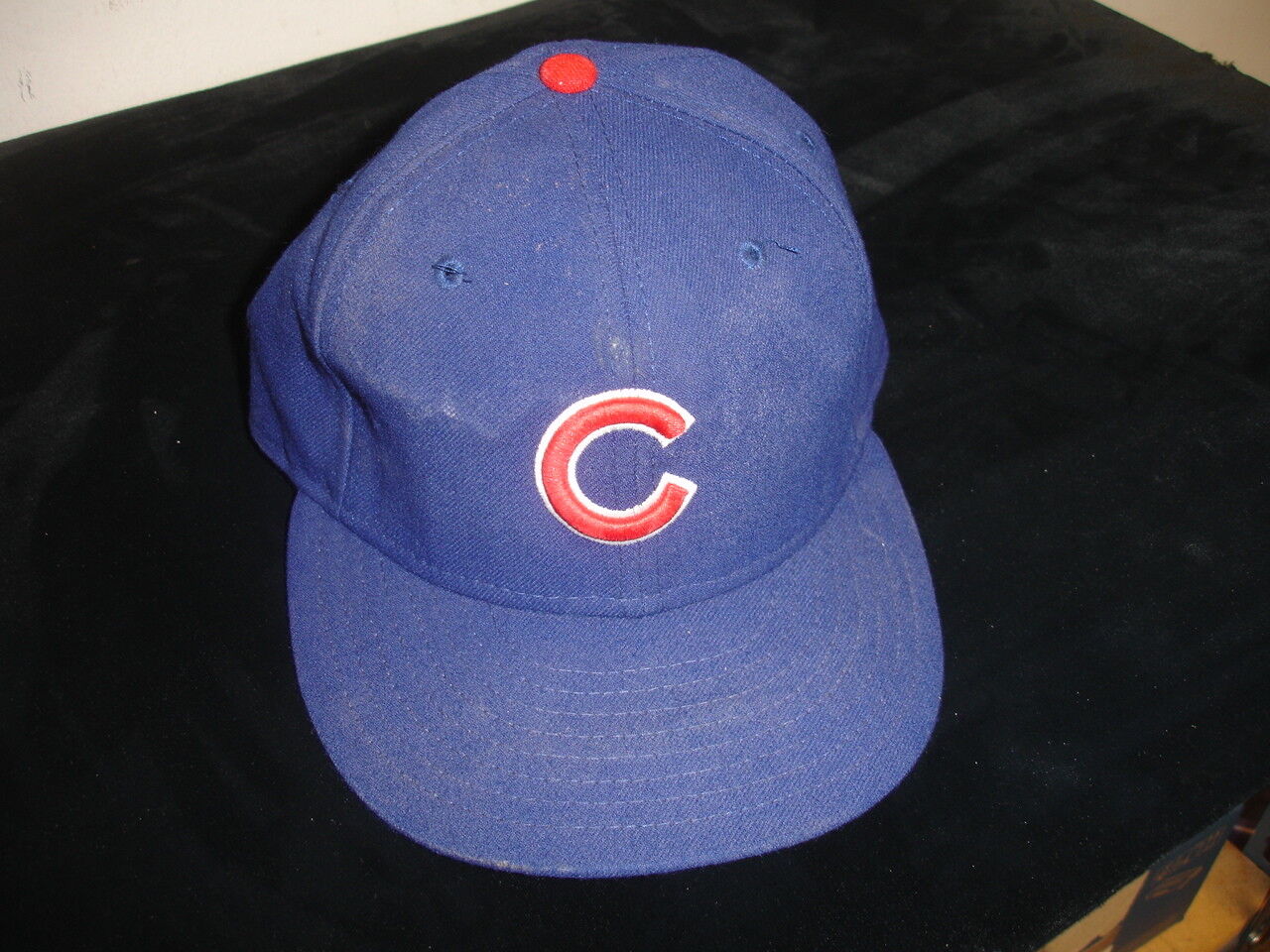2000's Chicago Cubs Game Used Baseball Hat-Player #18-size 7 1/8