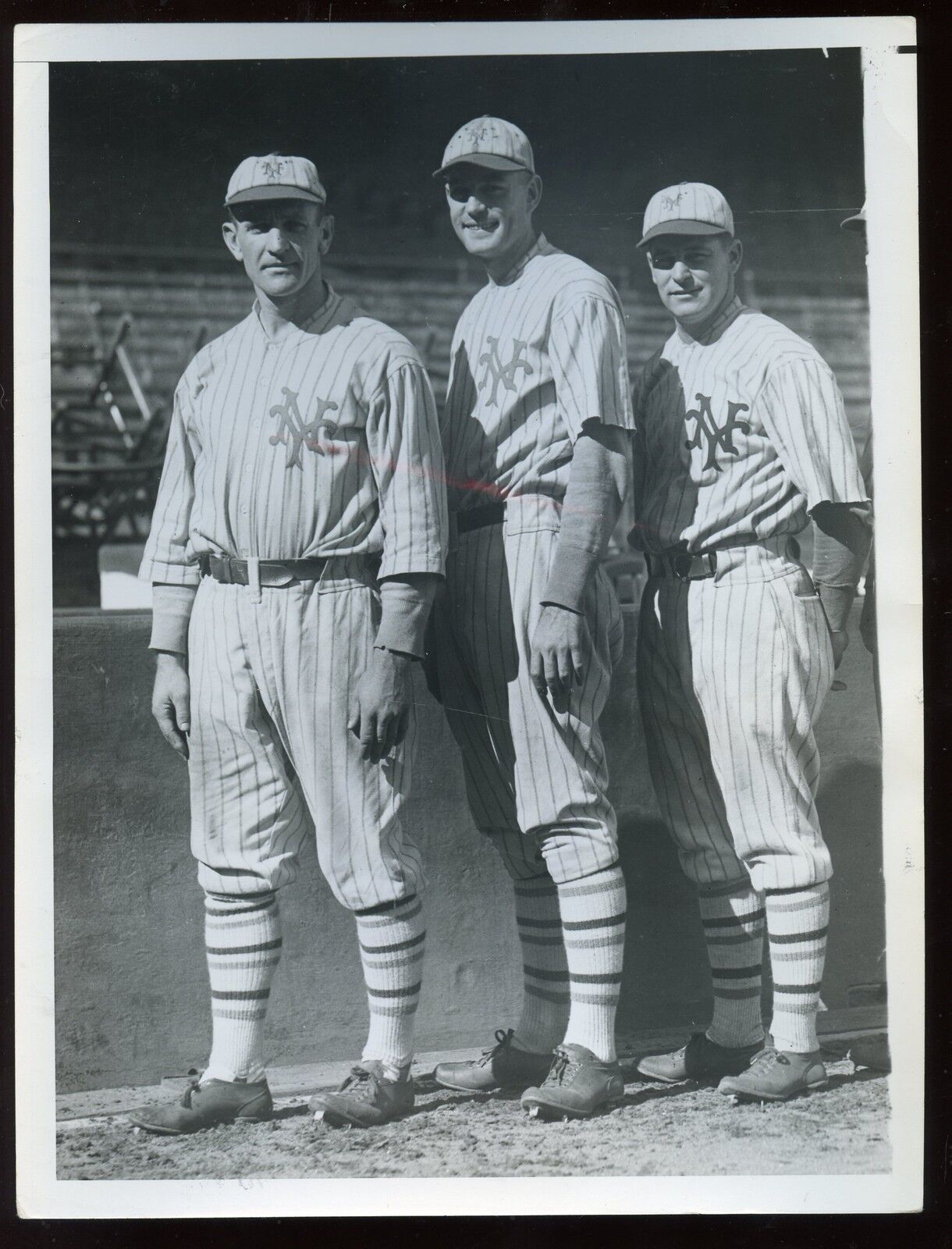 Original October 1st 1923 Casey Stengel New York Giants Wire Photo