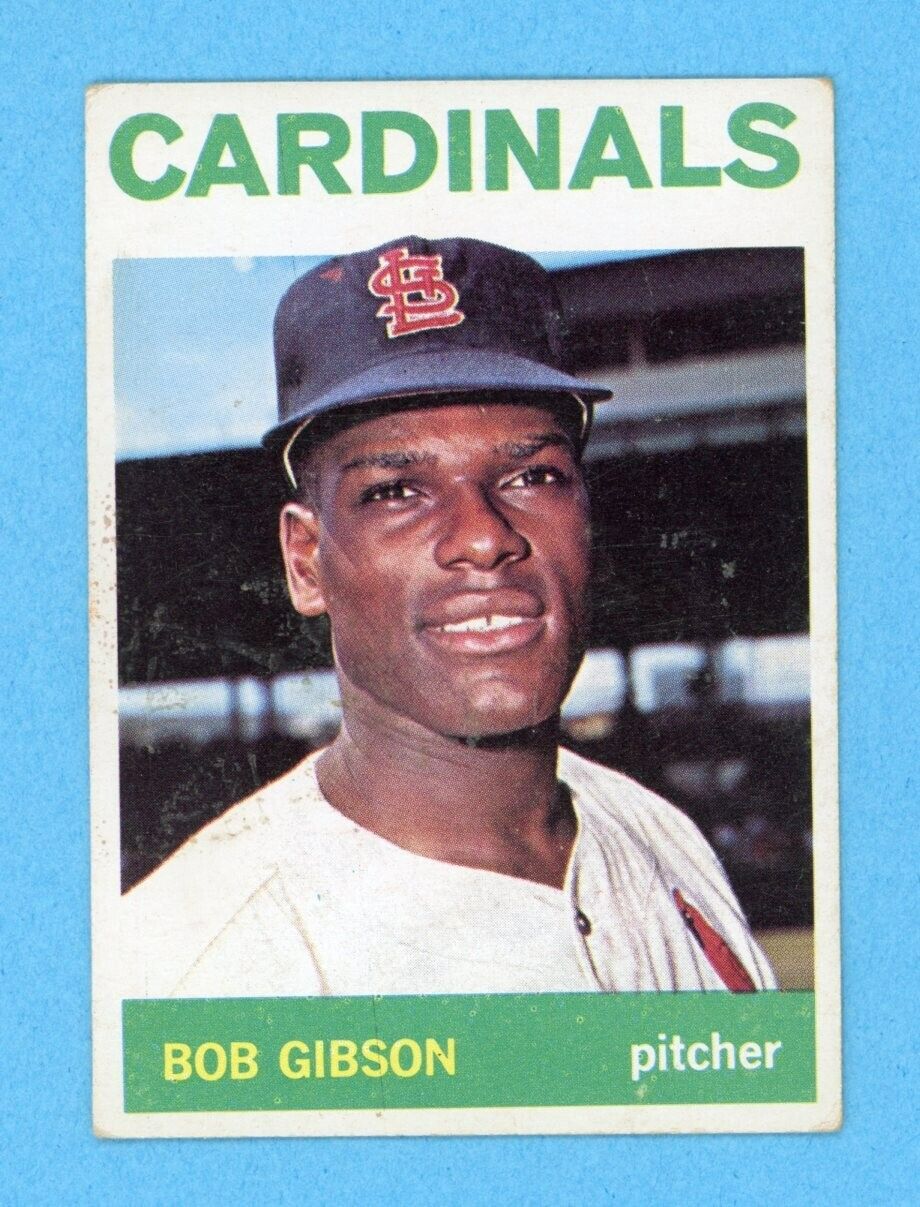 1964 Topps #460 Bob Gibson St. Louis Cardinals Baseball Card Vg/Ex - Ex