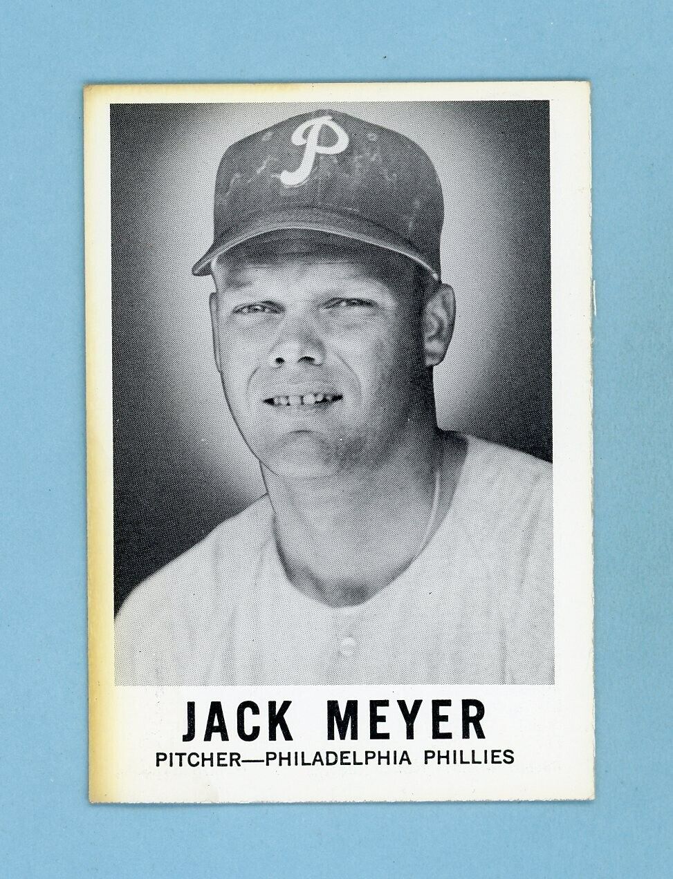 1960 Leaf #137 Jack Meyer Phila Phillies High Number Baseball Card EX-EX+ ap ws