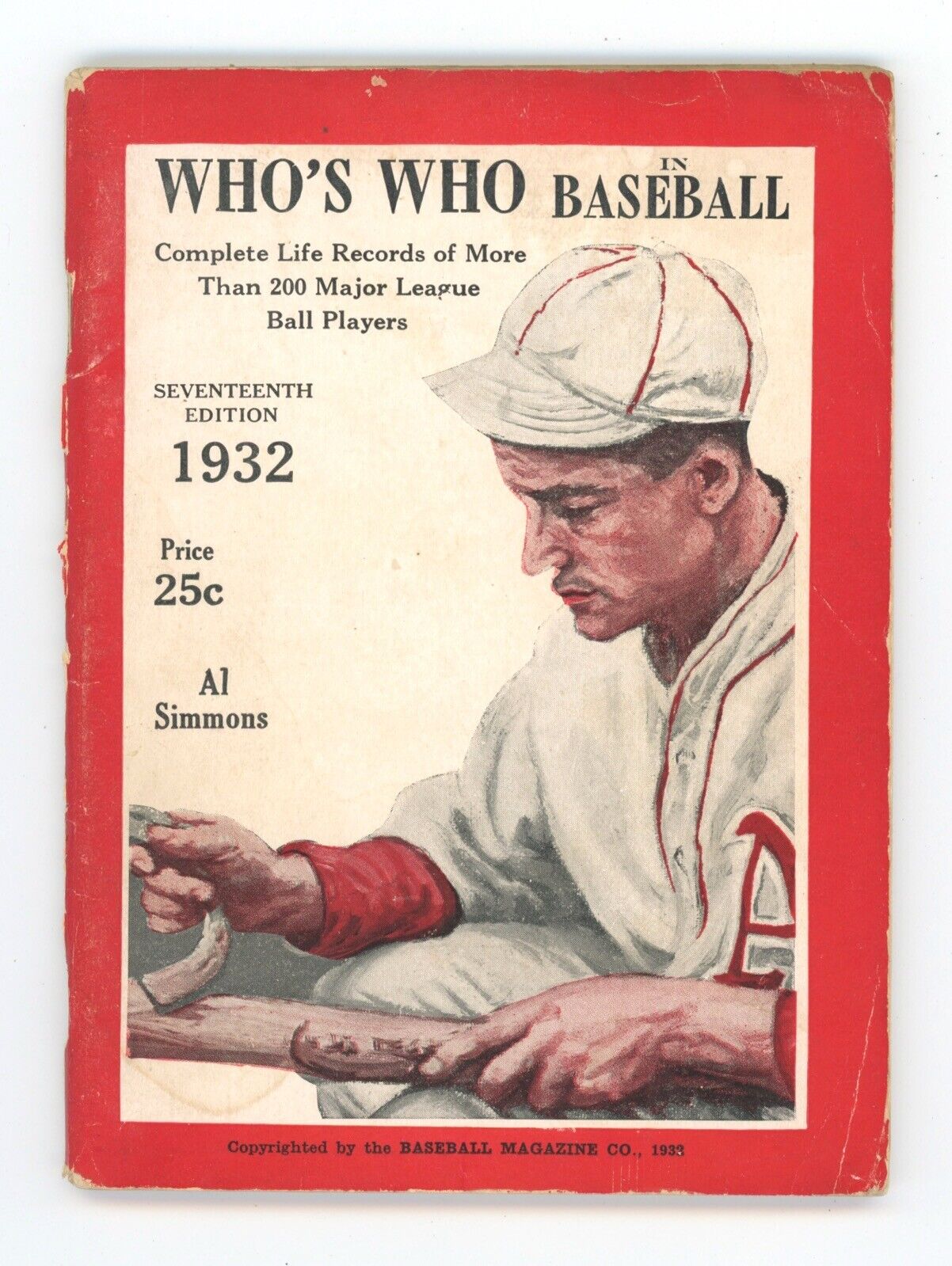 1932 Who's Who in Baseball • Intact, 96 Pages