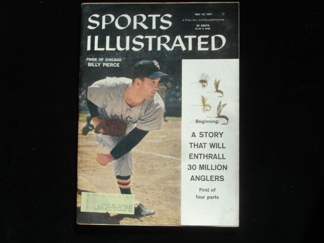 May 13, 1957 Sports Illustrated Magazine Billy Pierce EX+