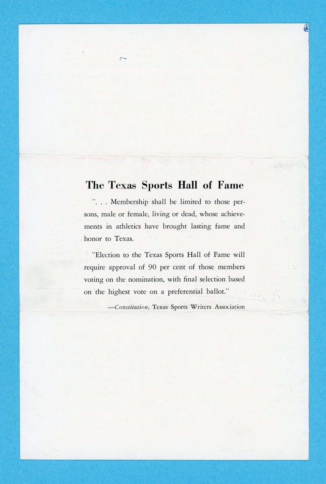 1959 Texas Sports Hall of Fame Awards Doak Walker, Dana Bible, Paul Richards