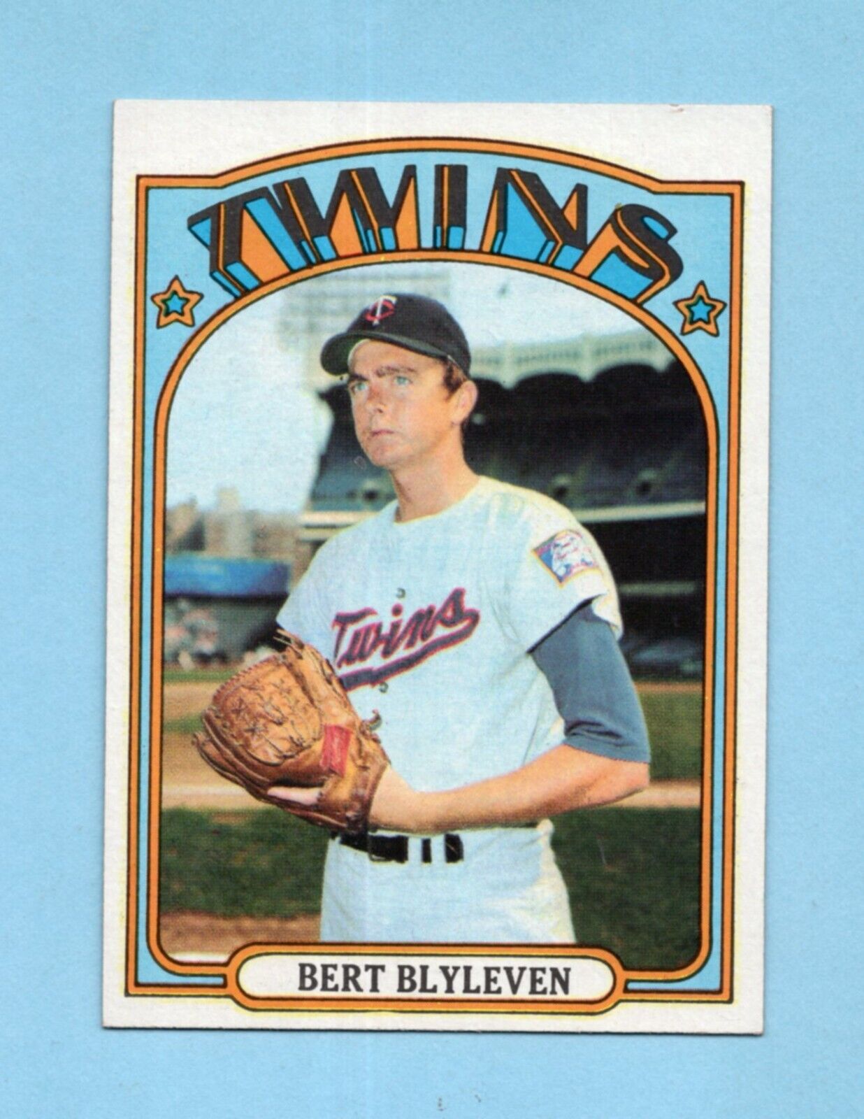 1972 Topps #515 Bert Blyleven Minnesota Twins Baseball Card NM ap mk tr