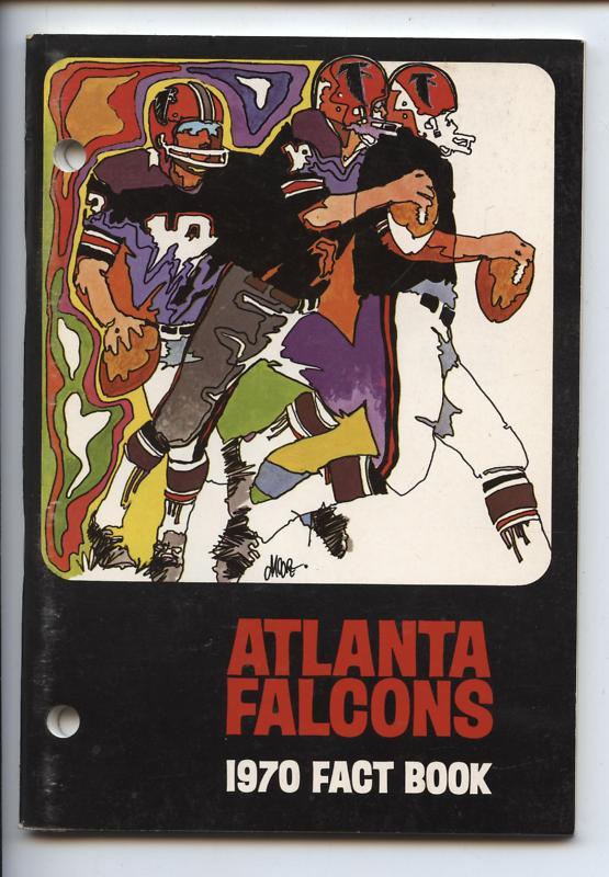 1970 Atlanta Falcons NFL Media Guide 