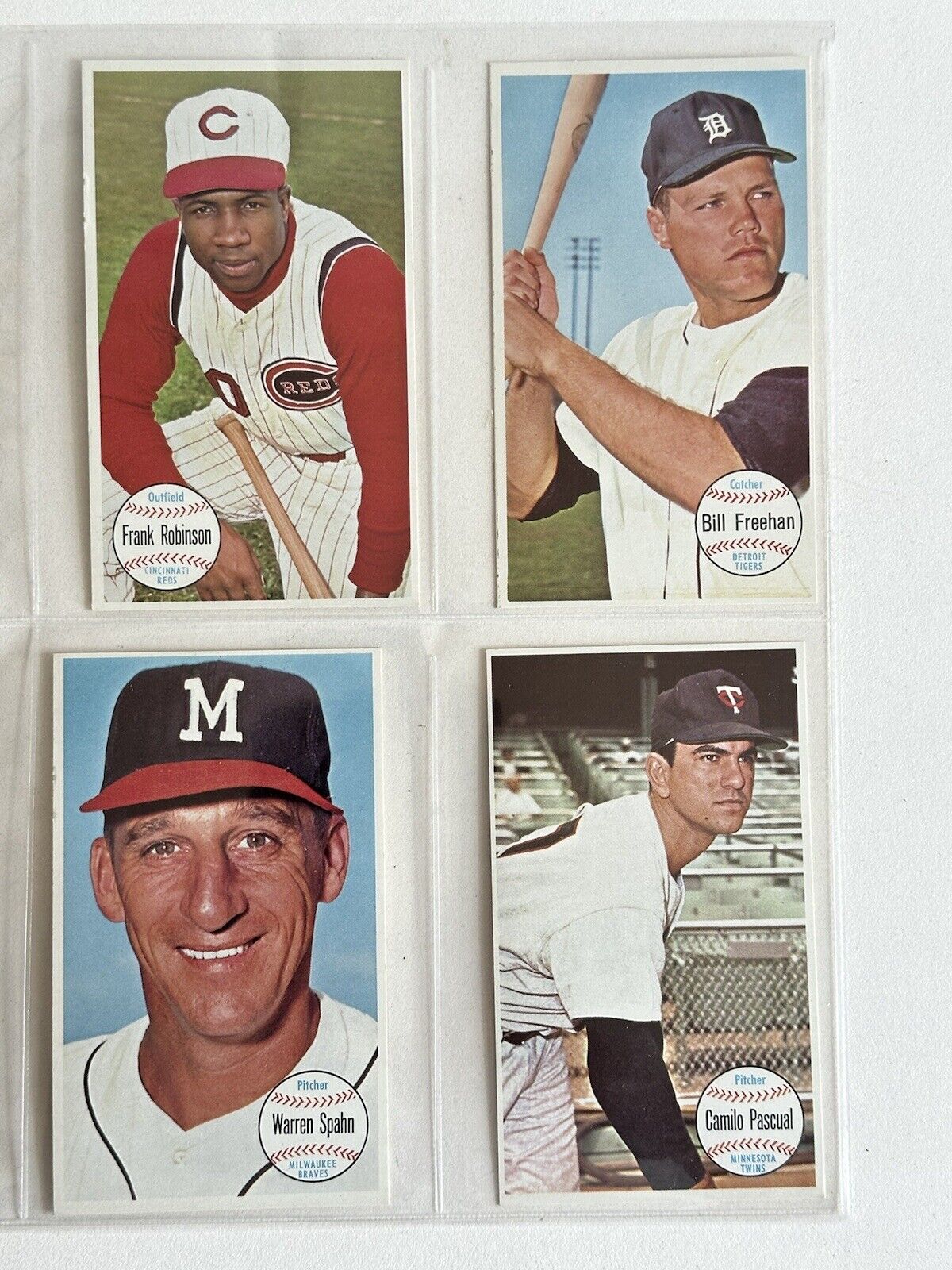 1964 Topps Giants Baseball Card Complete Set of 60 NM Koufax Aaron Mays Mantle