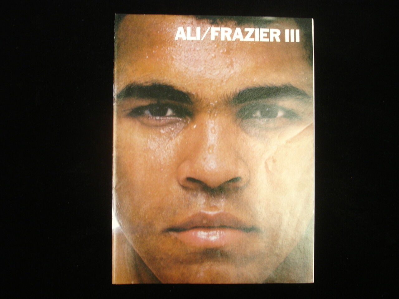 October 1, 1975 Joe Frazier vs. Muhammad Ali Closed Circuit TV Program