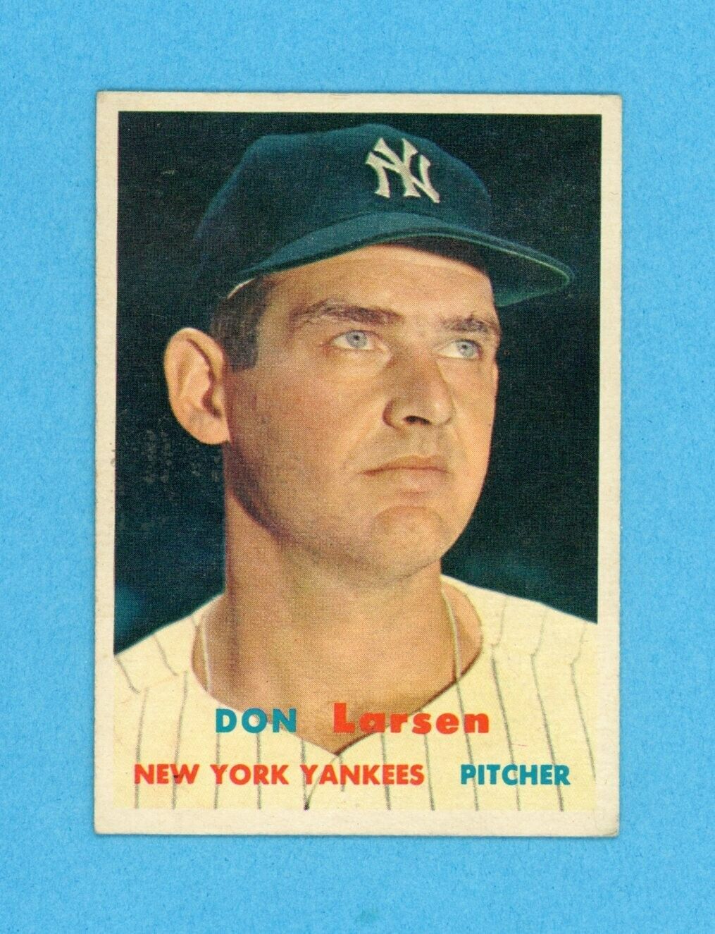 1957 Topps #175 Don Larsen New York Yankees Baseball Card EX