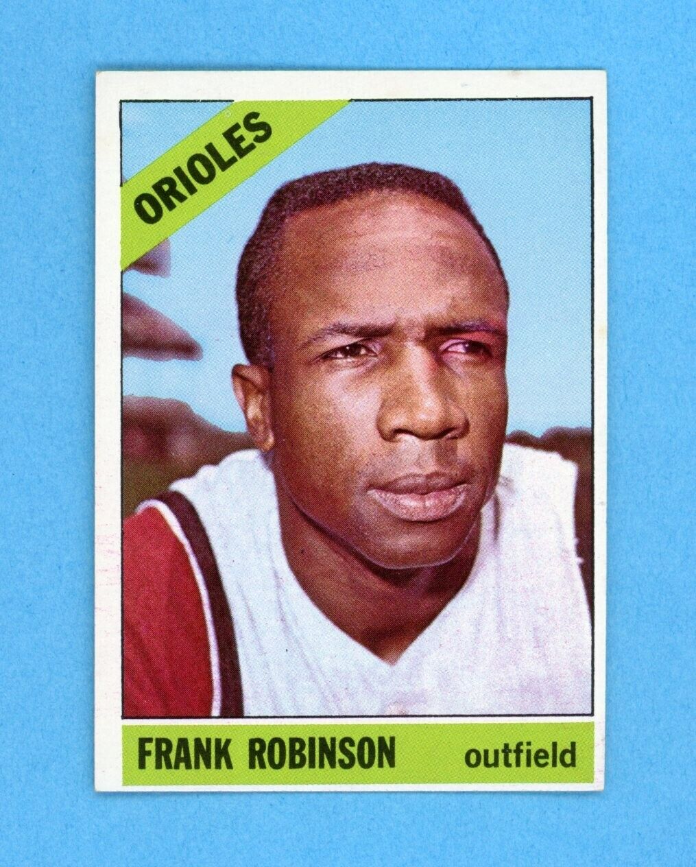 1966 Topps #310 Frank Robinson Baltimore Orioles Baseball Card Ex/Mt - NM o/c