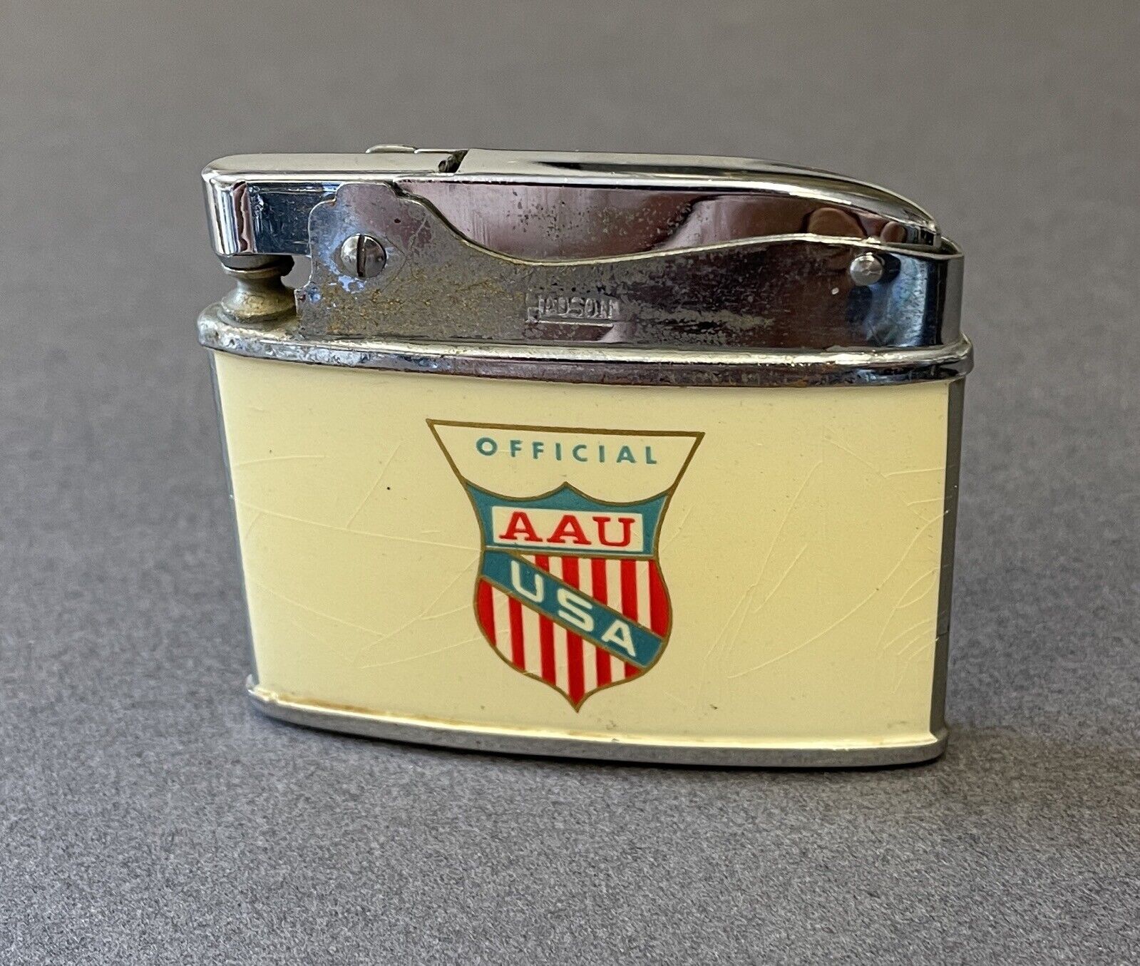 National A.A.U. April 1960 Cigarette Lighter • 18 yr old Cassius Clay Wins