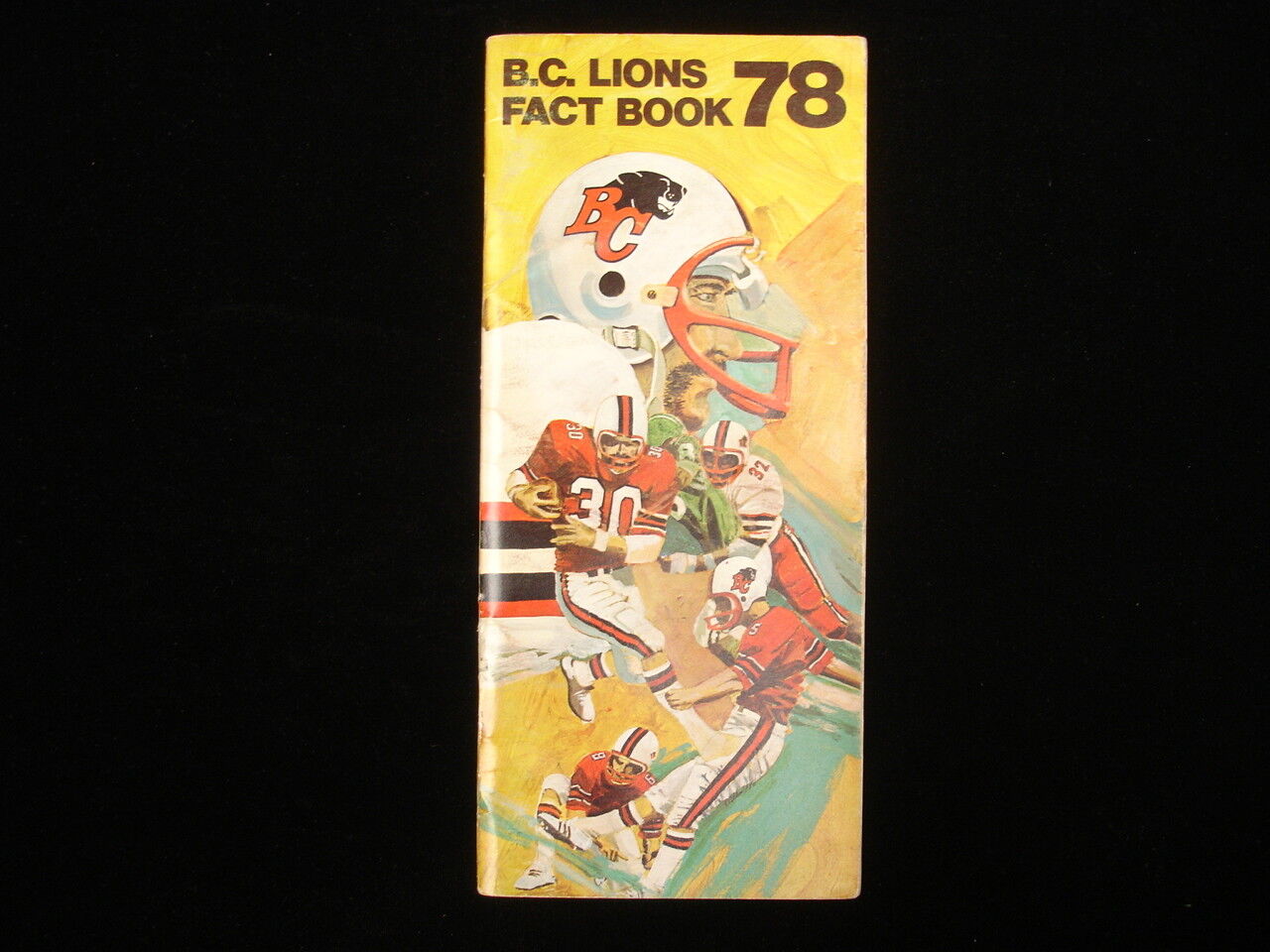 1978 British Columbia Lions CFL Media Guide