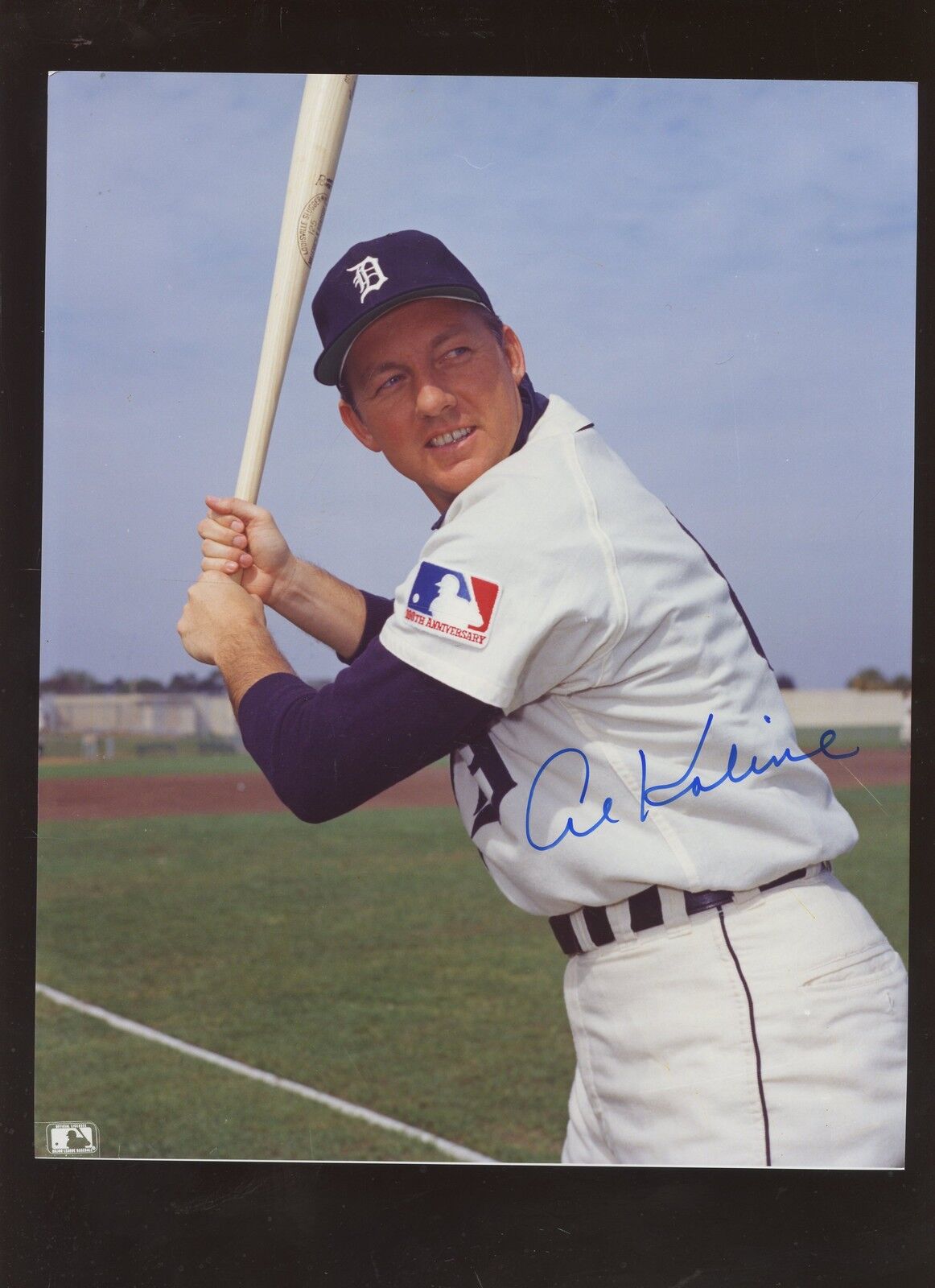 Al Kaline 1969 Detroit Tigers 8 X 10 Photo Autographed Hologram