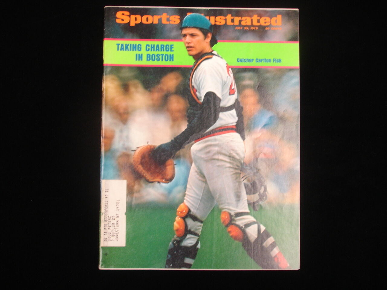 July 30, 1973 Sports Illustrated Magazine - Carlton Fisk Cover