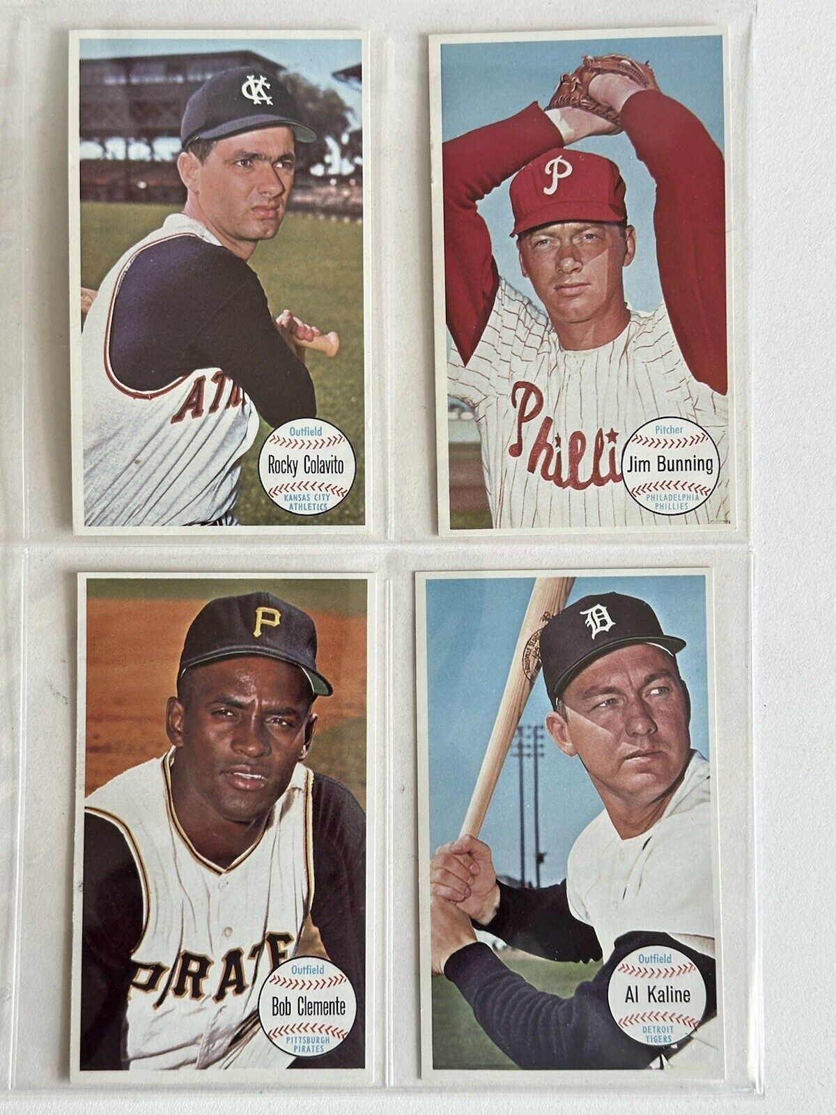 1964 Topps Giants Baseball Card Complete Set of 60 NM Koufax Aaron Mays Mantle