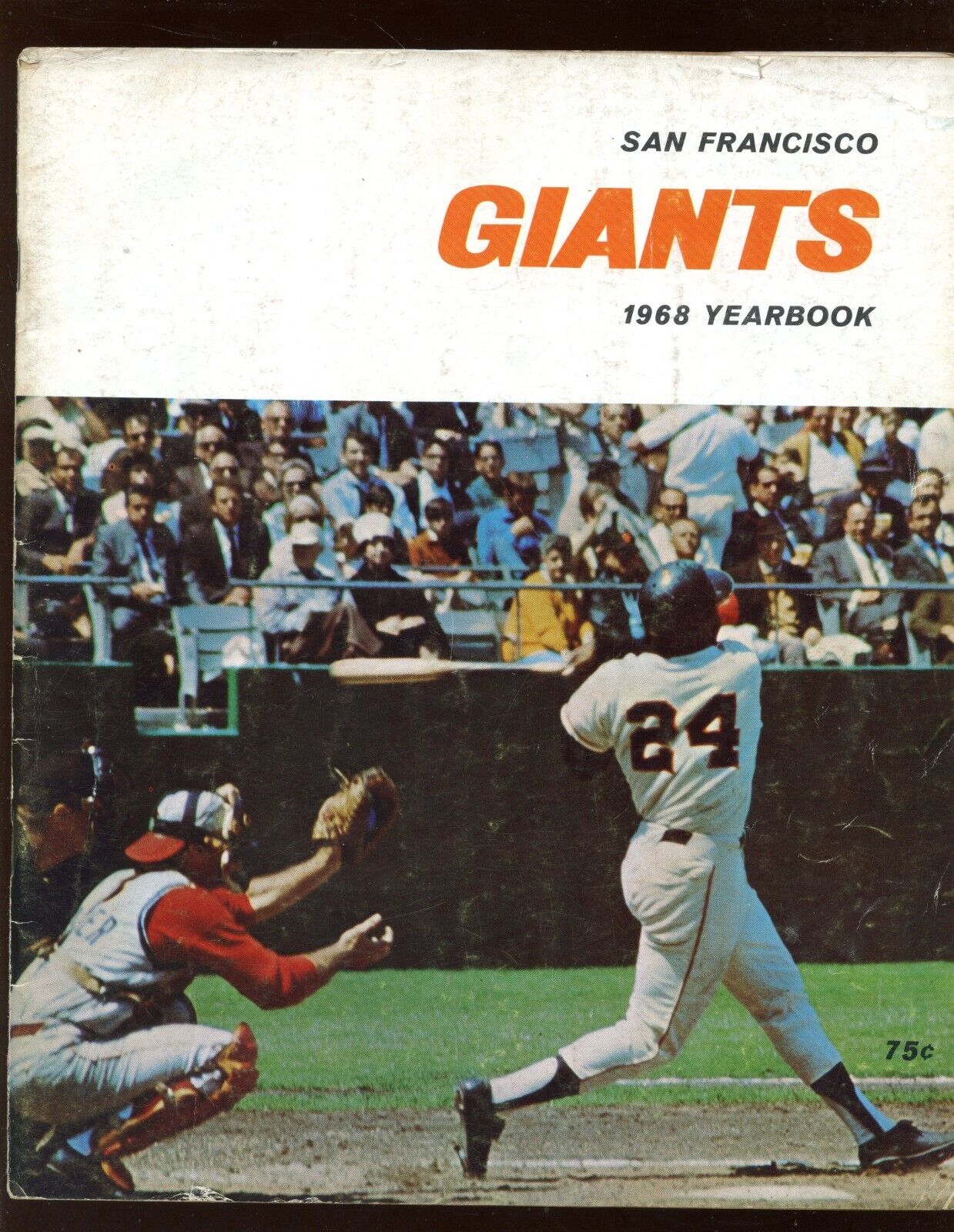 1968 San Francisco Giants MLB Baseball Yearbook VGEX