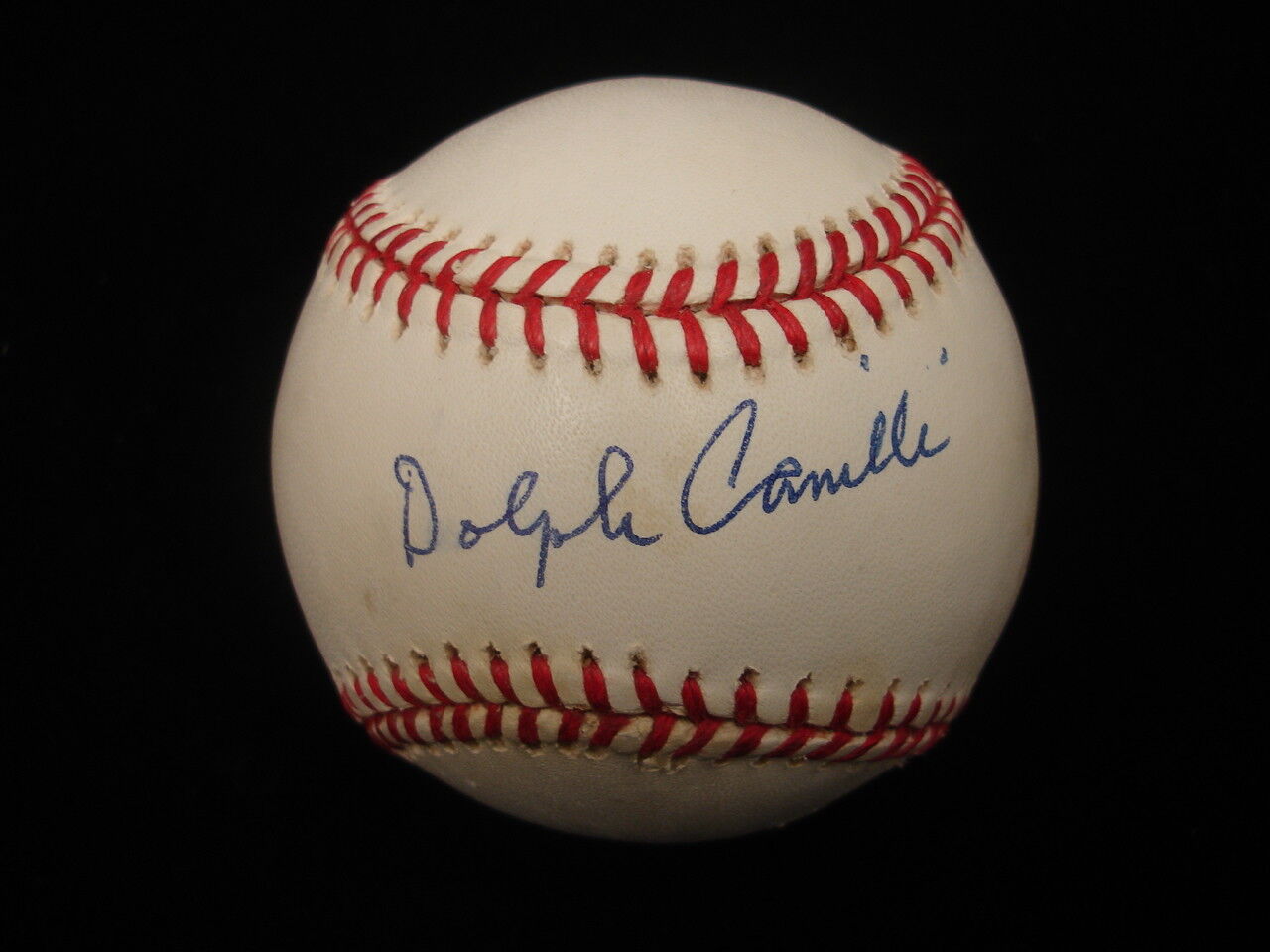 Dolph Camilli Autographed NL Baseball - JSA