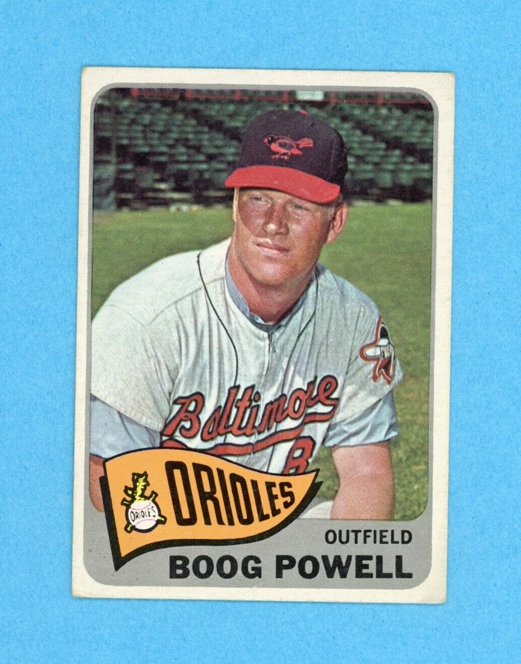 1965 Topps #560 Boog Powell Baltimore Orioles Baseball Card Vg/Ex